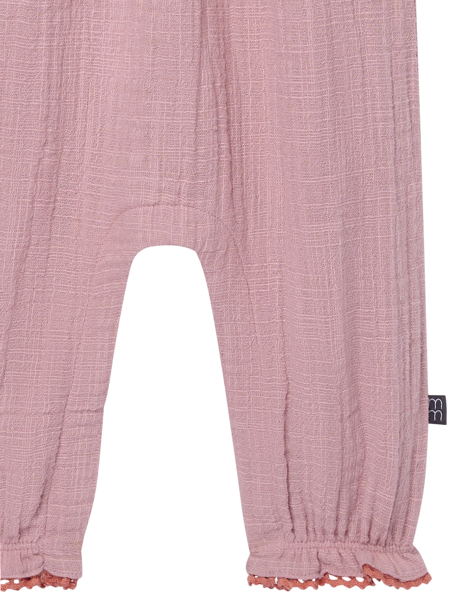 Modern Moments by Gerber baby Girl Long Leg Romper with Novelty Trim Detail, Sizes 0/3 Months - 24 Months