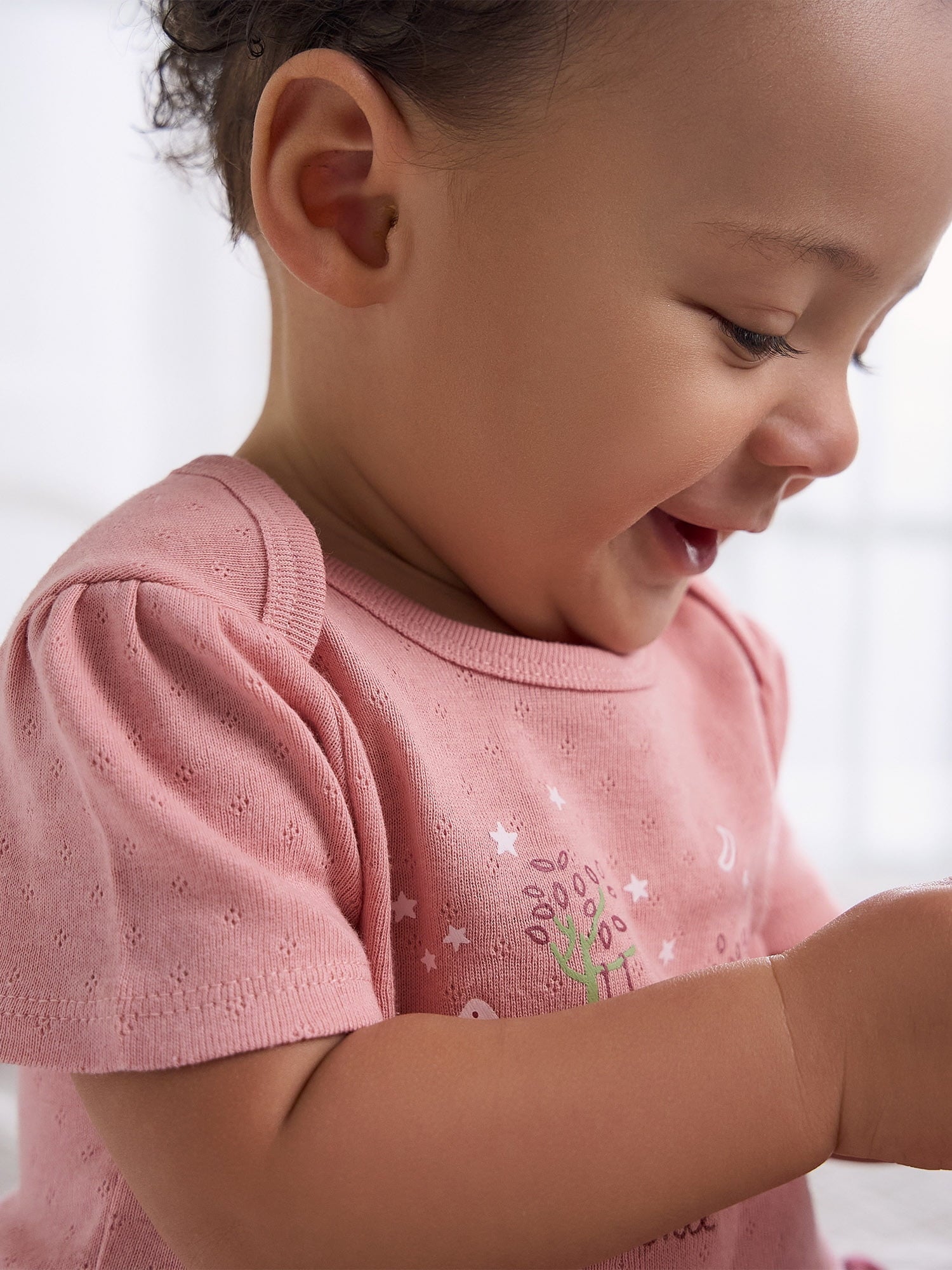 Gerber Baby Girl Short Sleeve Bodysuits, 3-Pack, Sizes Preemie - 12 Months