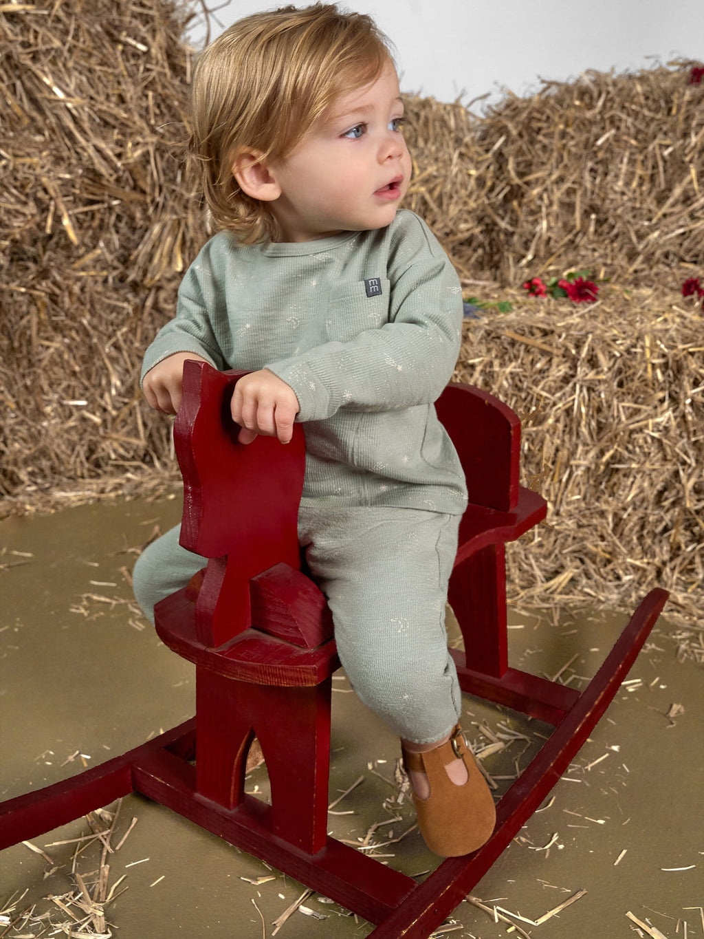 Modern Moments by Gerber Baby Neutral Harem Pant, Sizes 0/3 Months - 24 Months