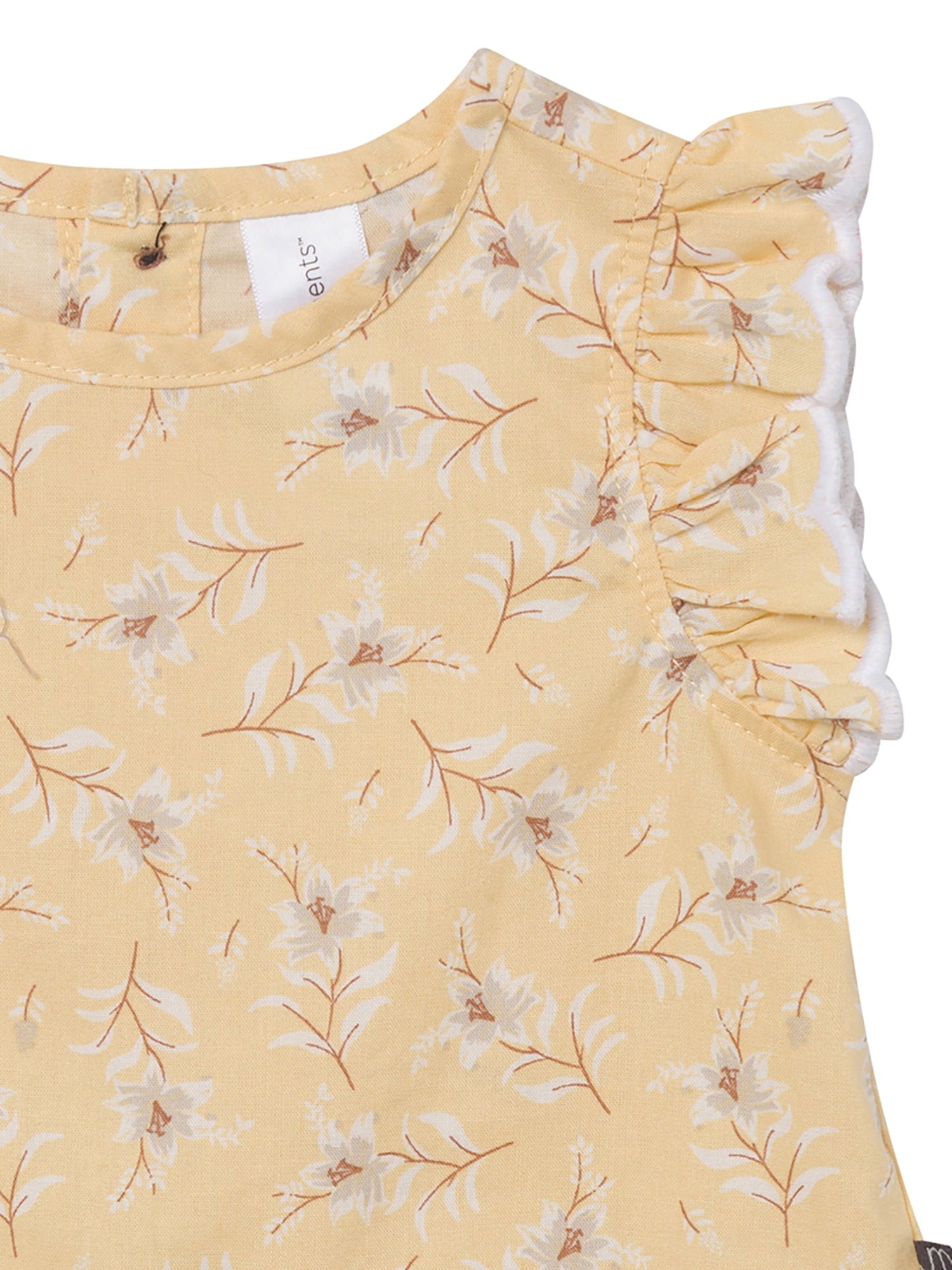 Modern Moments by Gerber Baby Girl Bloomer Outfit Set, 2-Piece, Sizes 0/3 Months - 24 Months