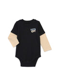 Garanimals Baby Boy Slub Graphic Bodysuit with Long Sleeves, Sizes 0M-24M