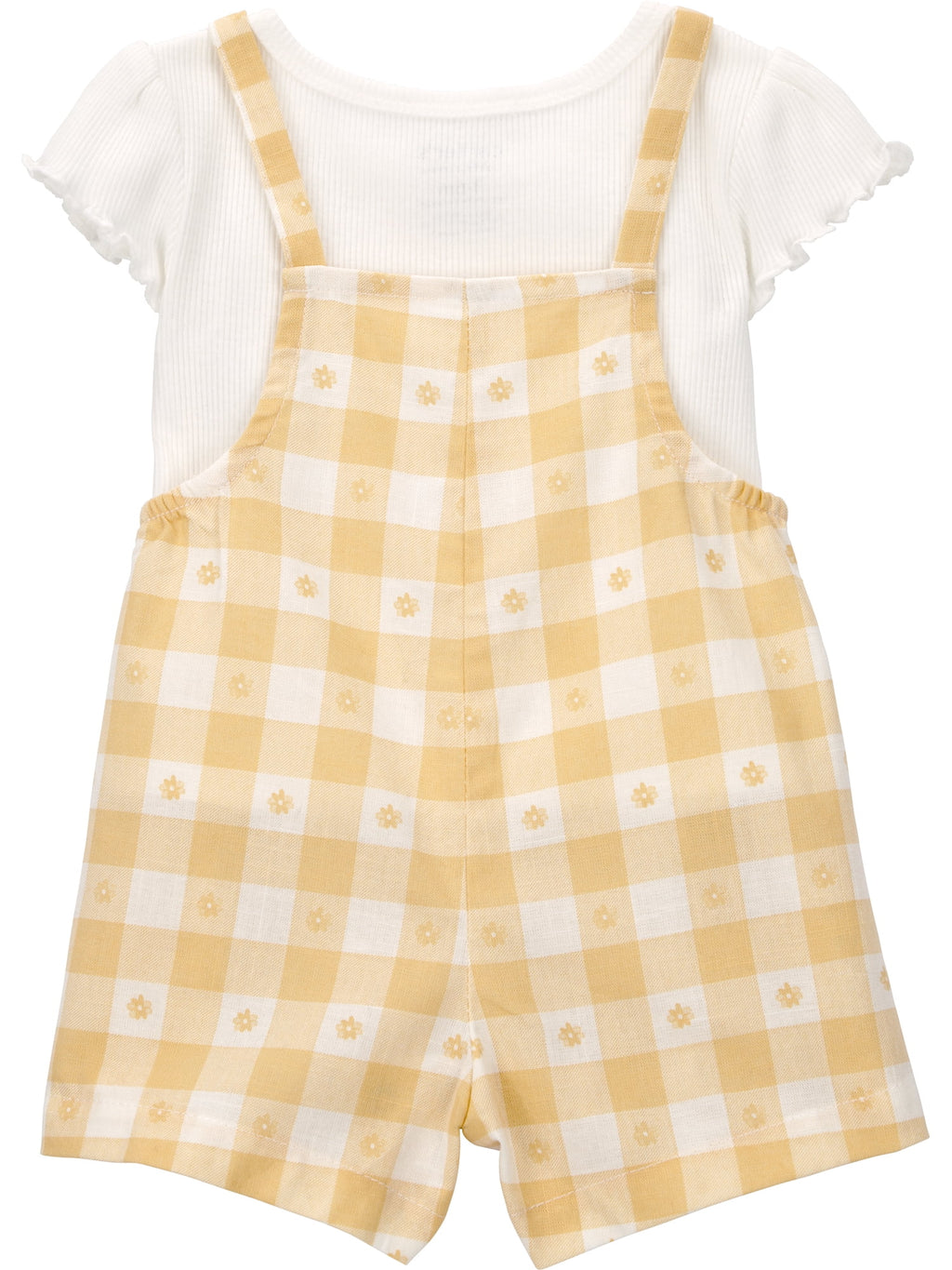 Carter's Child of Mine Baby Girl Overall Set, 2-Piece, Sizes 0/3-24 Months