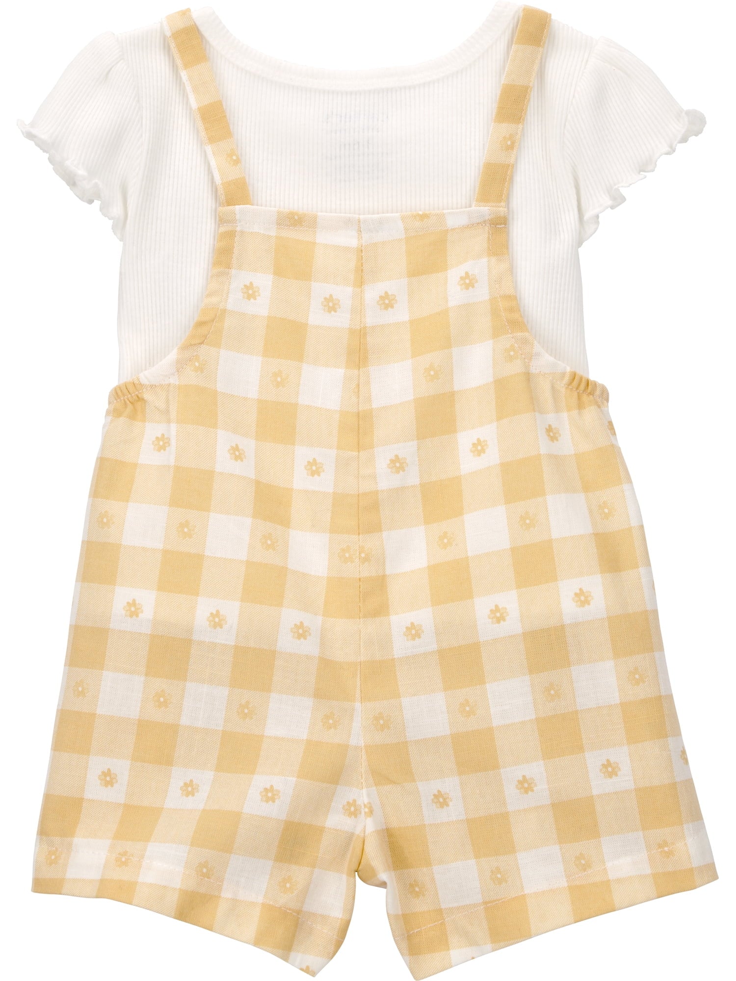Carter's Child of Mine Baby Girl Overall Set, 2-Piece, Sizes 0/3-24 Months