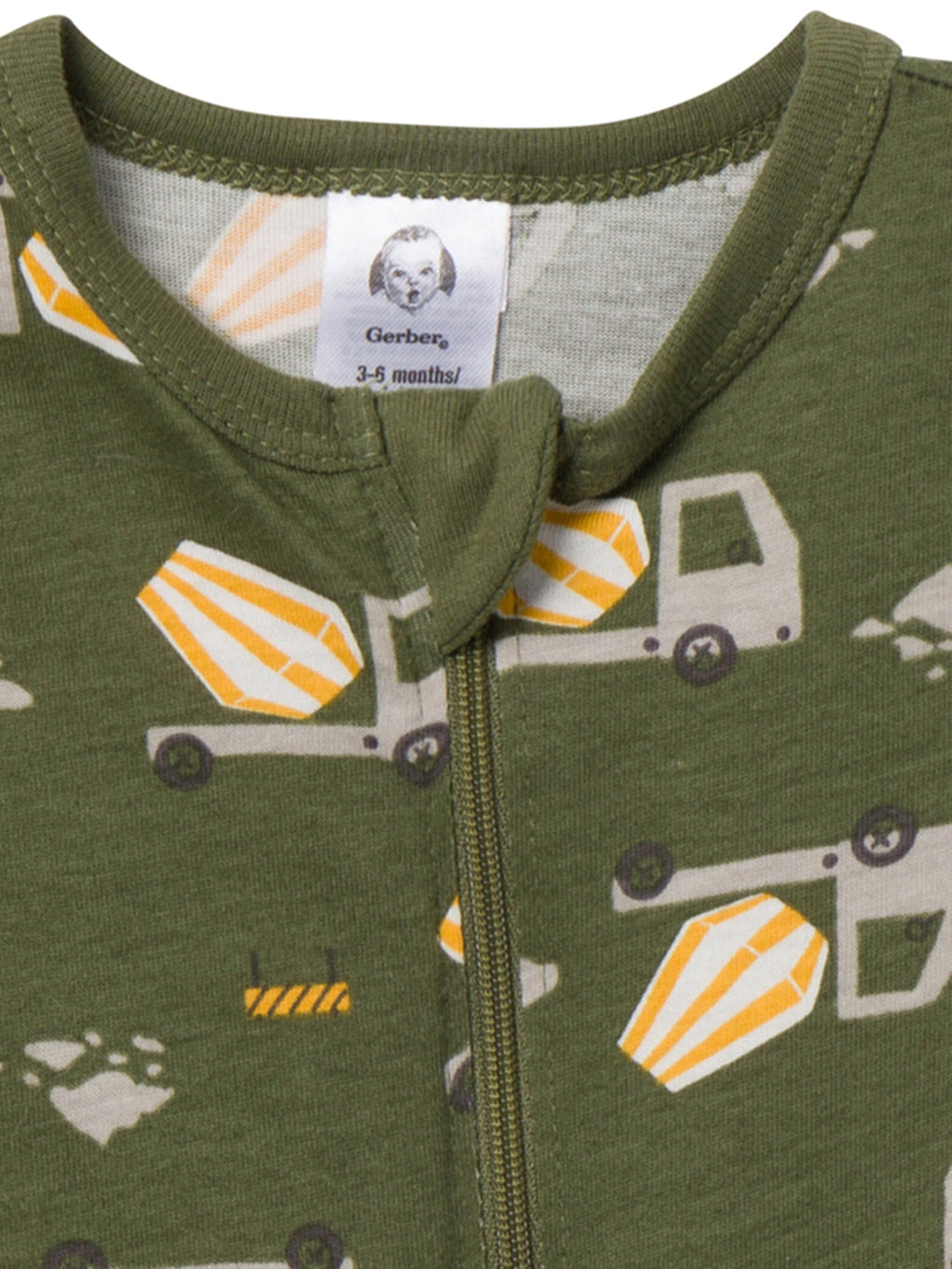 Gerber Gender Neutral Sleep ´N Play Footed Pajama, 3-Pack, Sizes Newborn - 6/9 Months