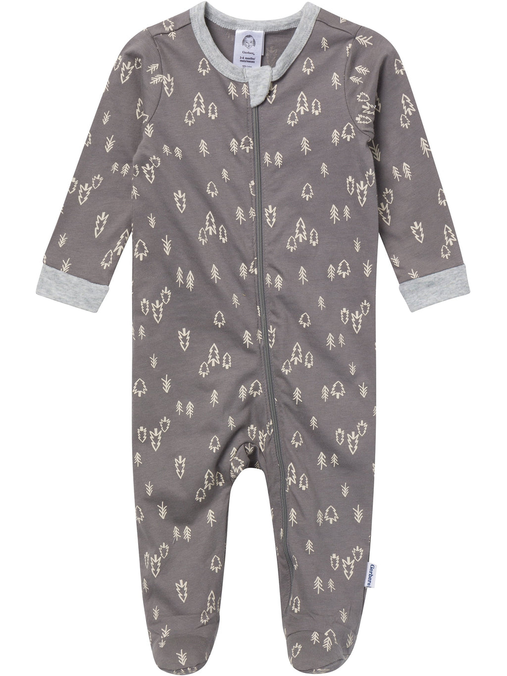 Gerber Gender Neutral Sleep ´N Play Footed Pajama, 3-Pack, Sizes Newborn - 6/9 Months