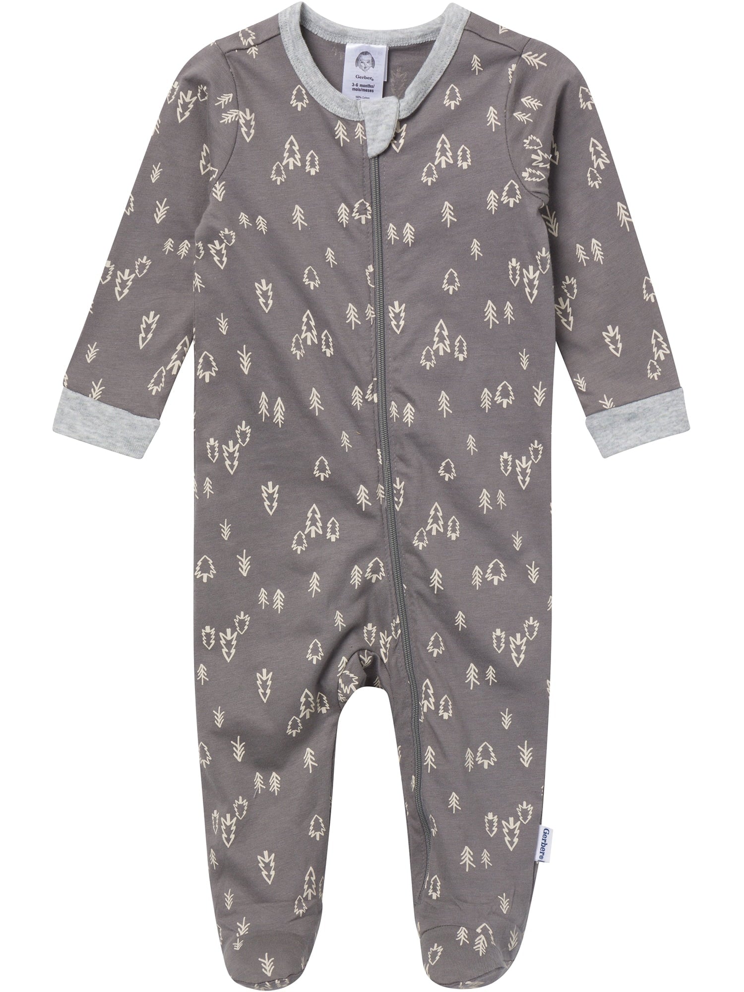 Gerber Gender Neutral Sleep ´N Play Footed Pajama, 3-Pack, Sizes Newborn - 6/9 Months