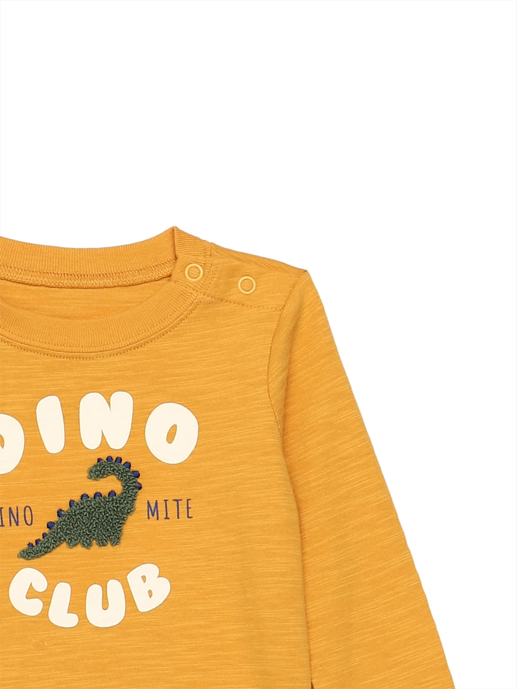 Garanimals Baby Boy Slub Graphic Bodysuit with Long Sleeves, Sizes 0M-24M