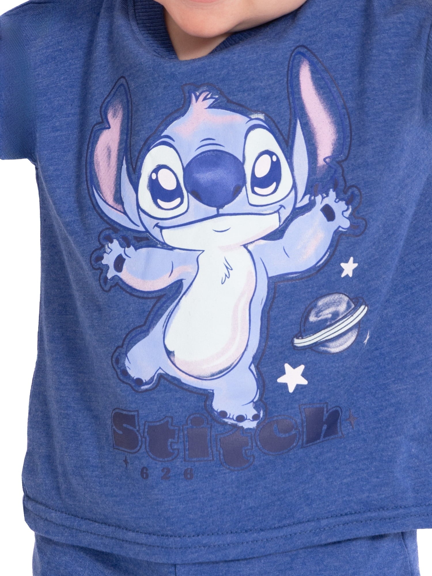 Stitch Baby Boys' Short Sleeve Graphic Tee and Shorts Set, 2-Piece, Sizes 0/3M-24M