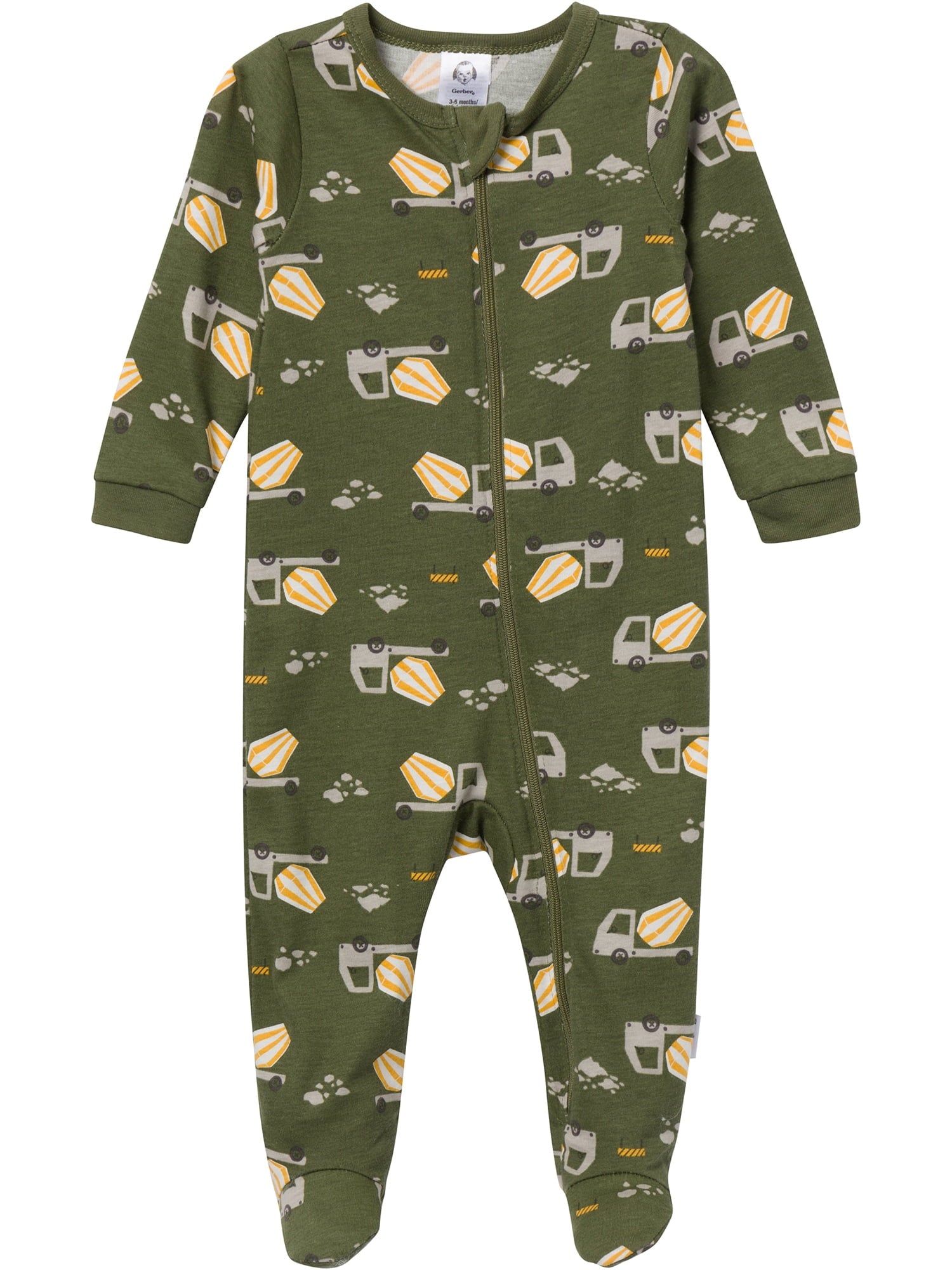 Gerber Gender Neutral Sleep ´N Play Footed Pajama, 3-Pack, Sizes Newborn - 6/9 Months