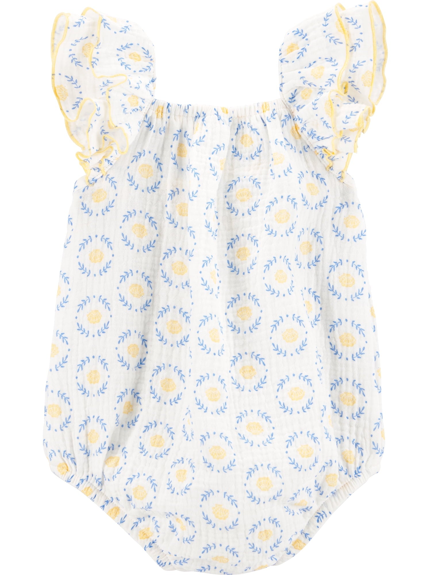 Carter's Child of Mine Baby Girl Bubble Romper, Sizes 0/3-24 Months
