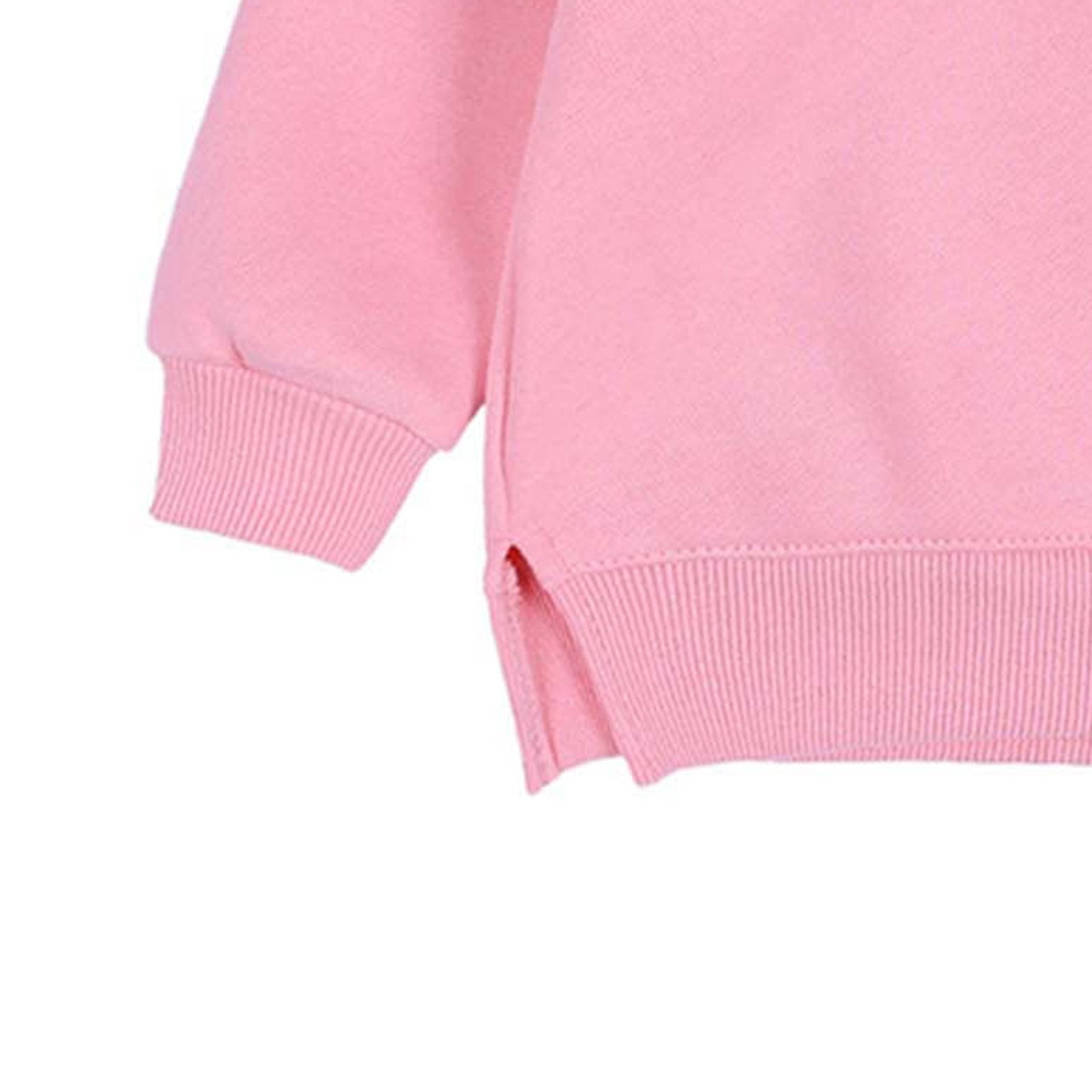 Pullover for Child Toddler Boys And Girls Sweater Coat Round Neck Small And Medium Children's Pullover Solid Color Fleece Top Up to 65% off