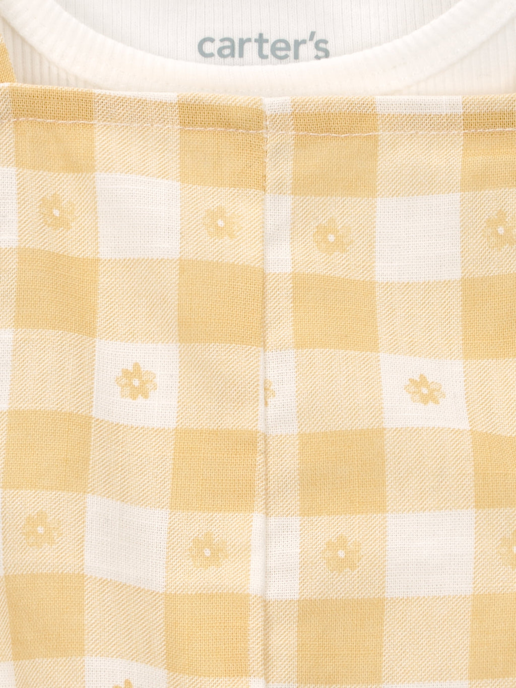 Carter's Child of Mine Baby Girl Overall Set, 2-Piece, Sizes 0/3-24 Months