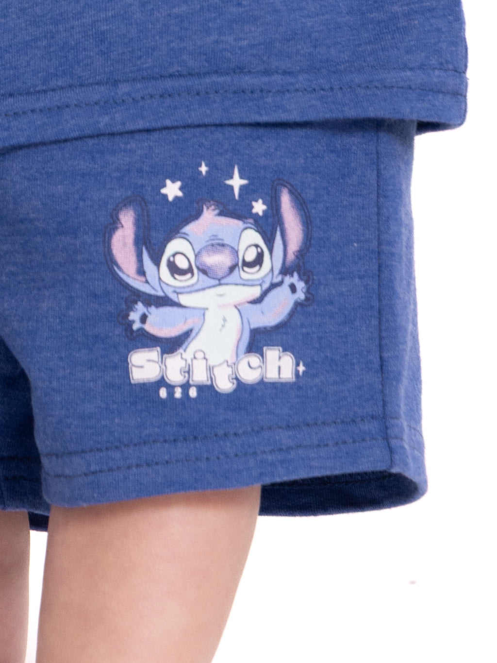 Stitch Baby Boys' Short Sleeve Graphic Tee and Shorts Set, 2-Piece, Sizes 0/3M-24M