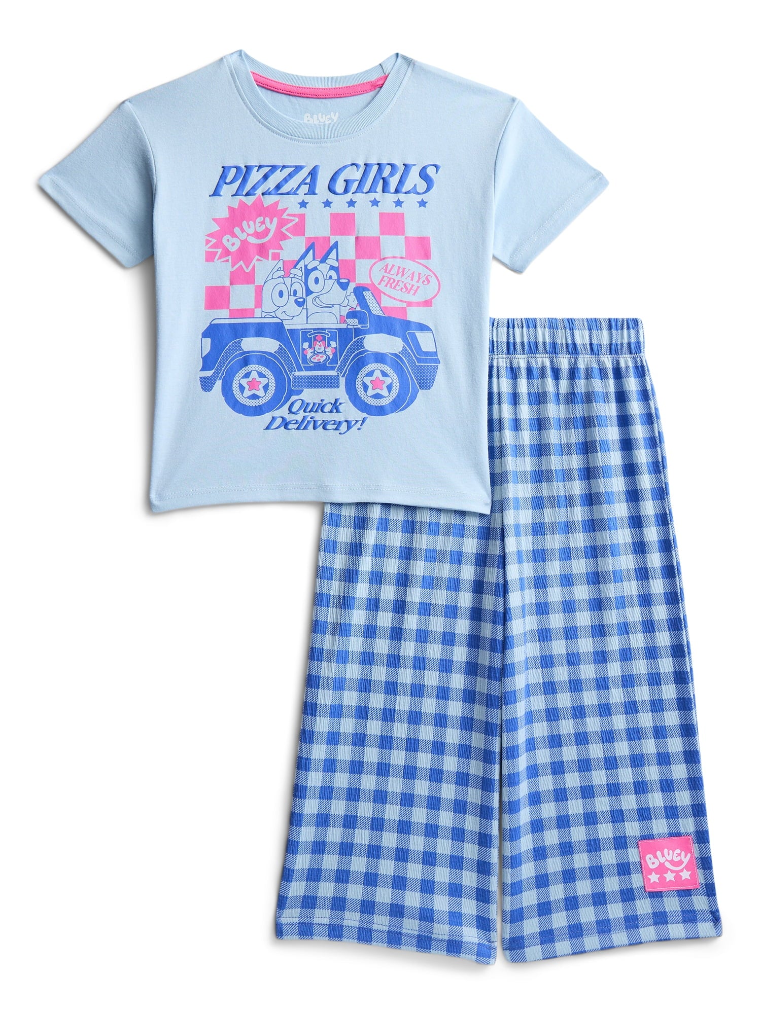 Minnie Mouse Toddler Girls Graphic Tee and Print Pants Set, 2-Piece, Sizes 12M-5T