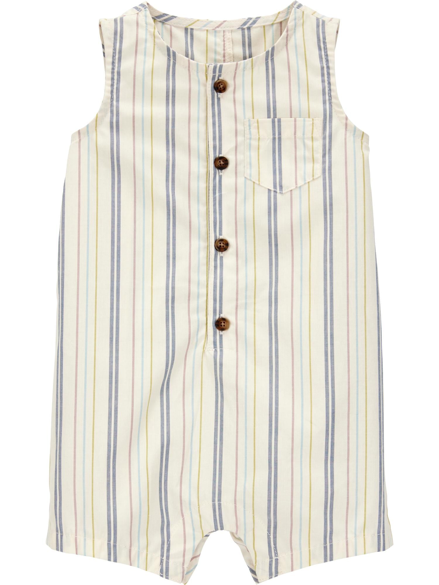 Carter's Child of Mine Baby Boy Romper, Sizes 0/3-24 Months