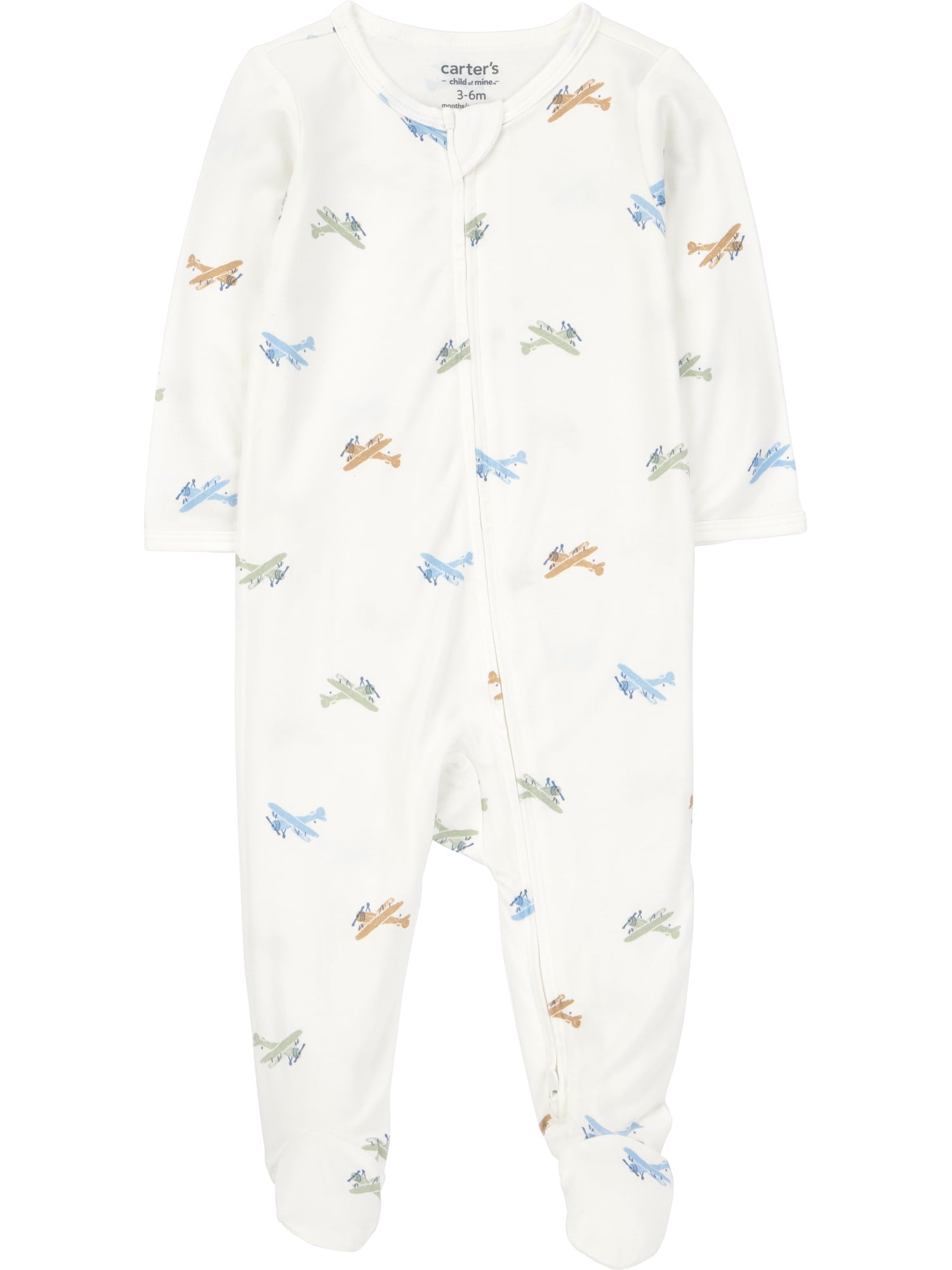 Carter's Child of Mine Baby ComfySoft Sleep N' Play, 2-Piece Sizes Preemie-6/9 Months