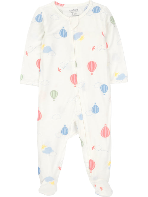 Carter's Child of Mine Baby ComfySoft Sleep N' Play, 2-Piece Sizes Preemie-6/9 Months