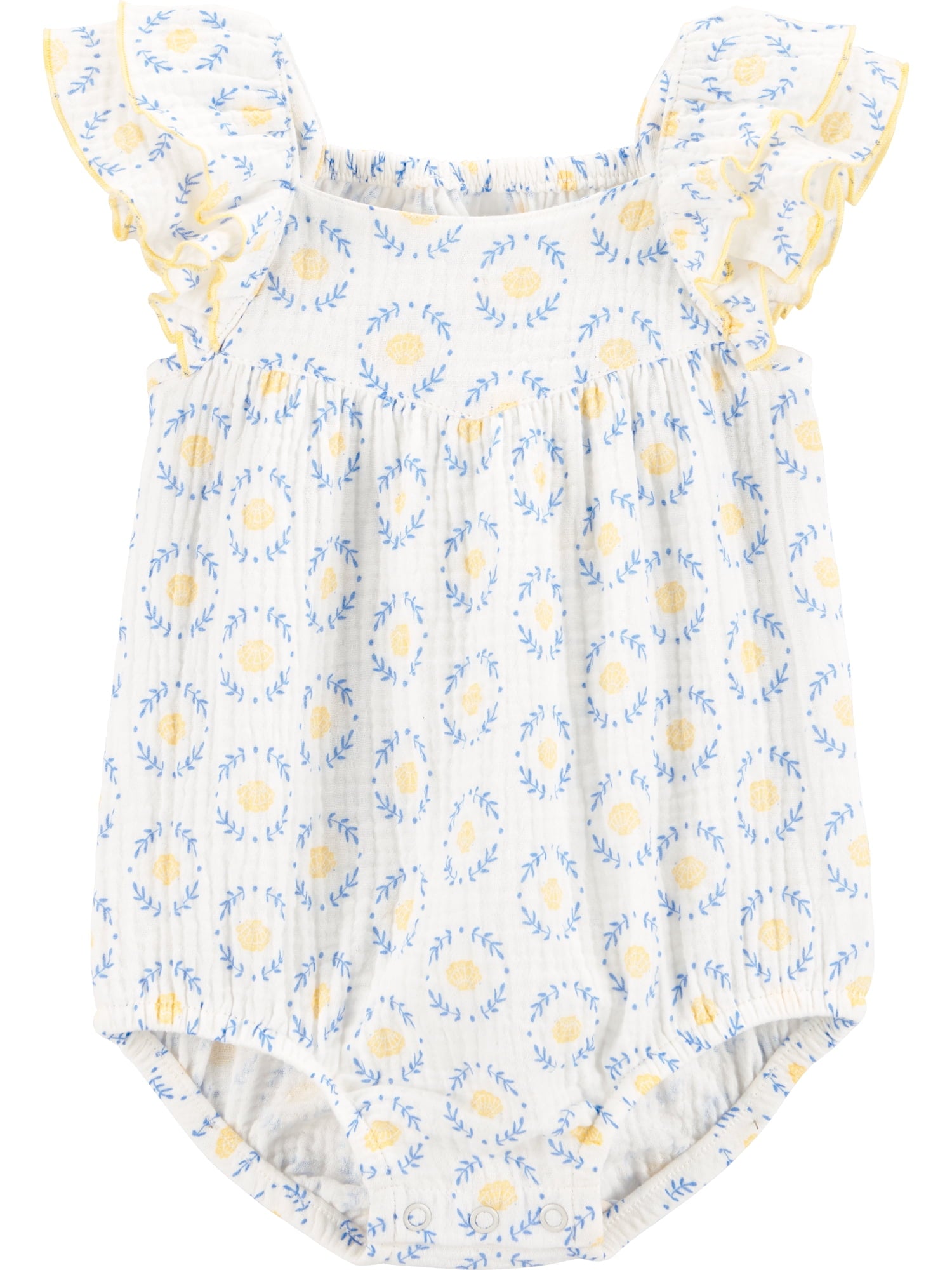 Carter's Child of Mine Baby Girl Bubble Romper, Sizes 0/3-24 Months
