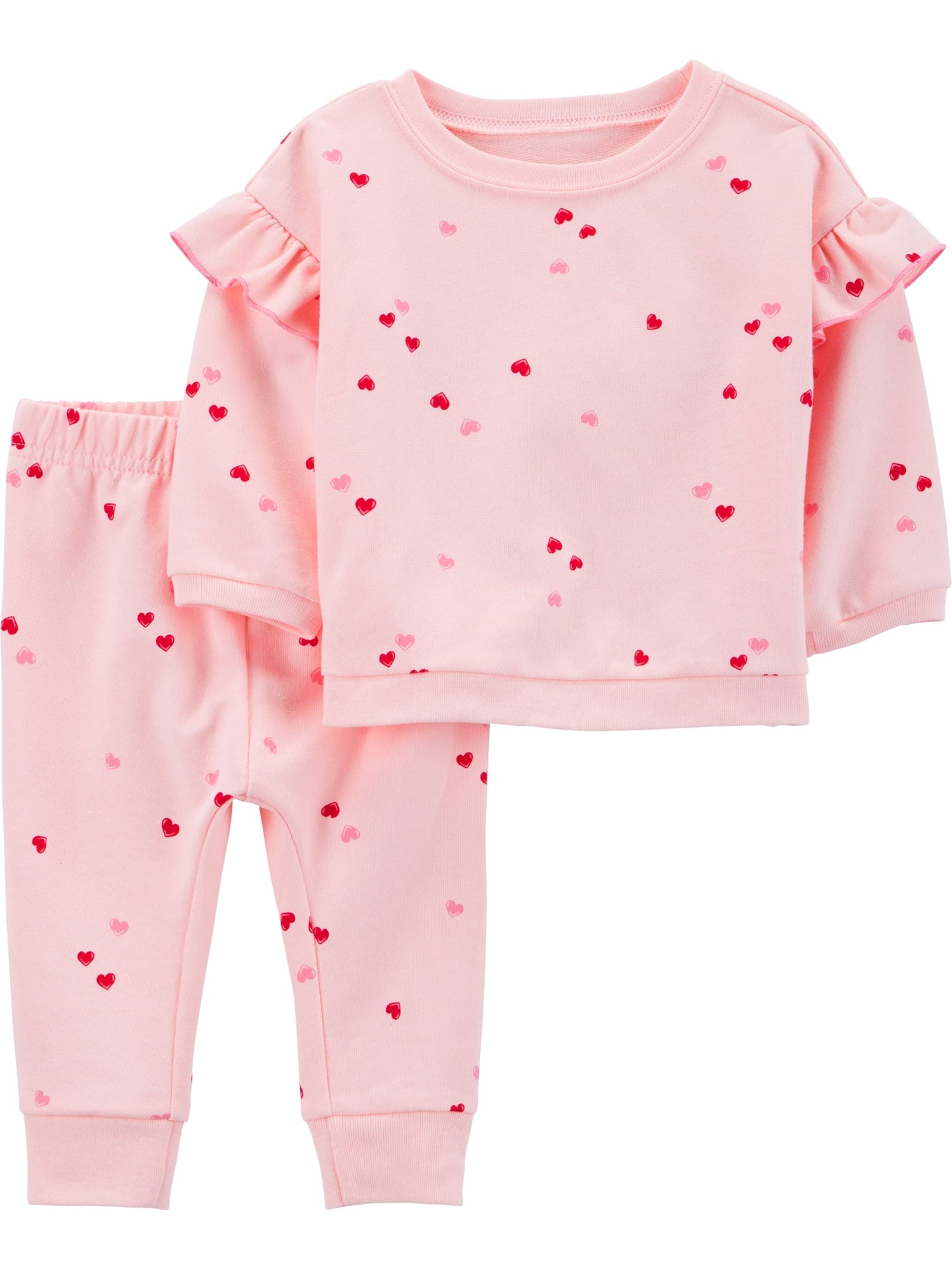 Carter's Child of Mine Baby Girl Outfit Set, 2-Piece, Sizes 0/3-24 Months