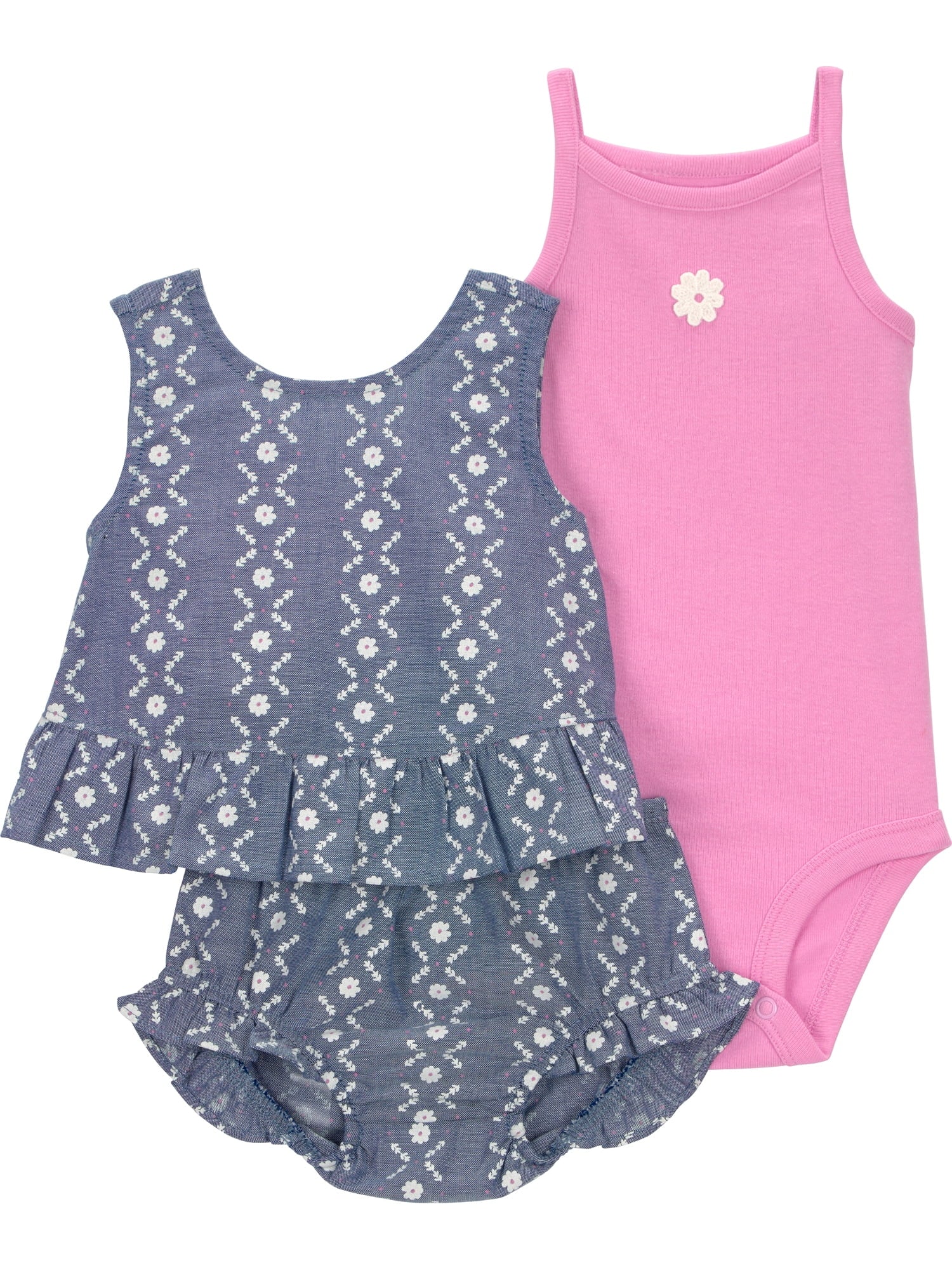 Carter's Child of Mine Baby Outfit Sets, 3-Piece, Sizes 0/3-24 Months