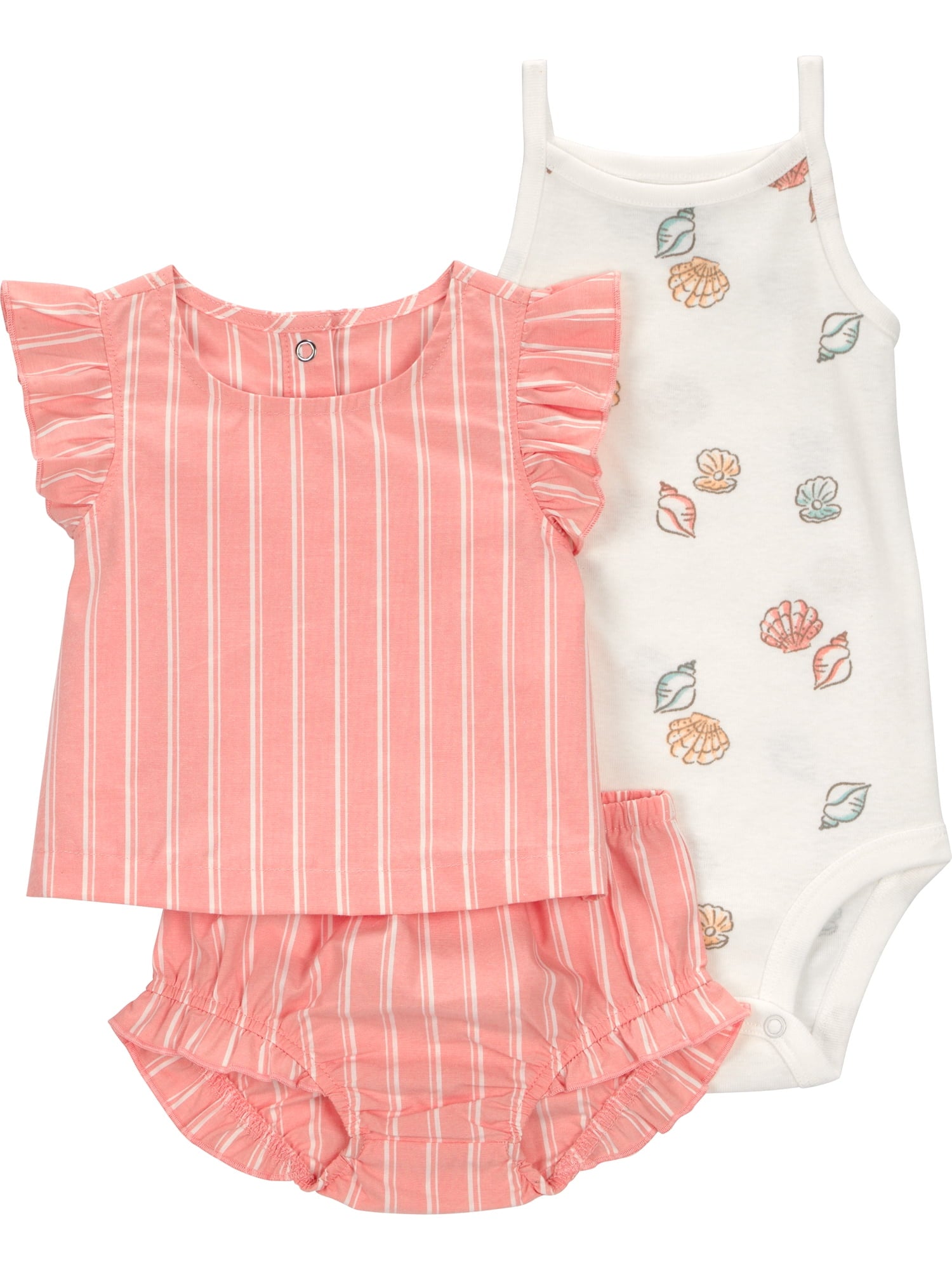 Carter's Child of Mine Baby Outfit Sets, 3-Piece, Sizes 0/3-24 Months