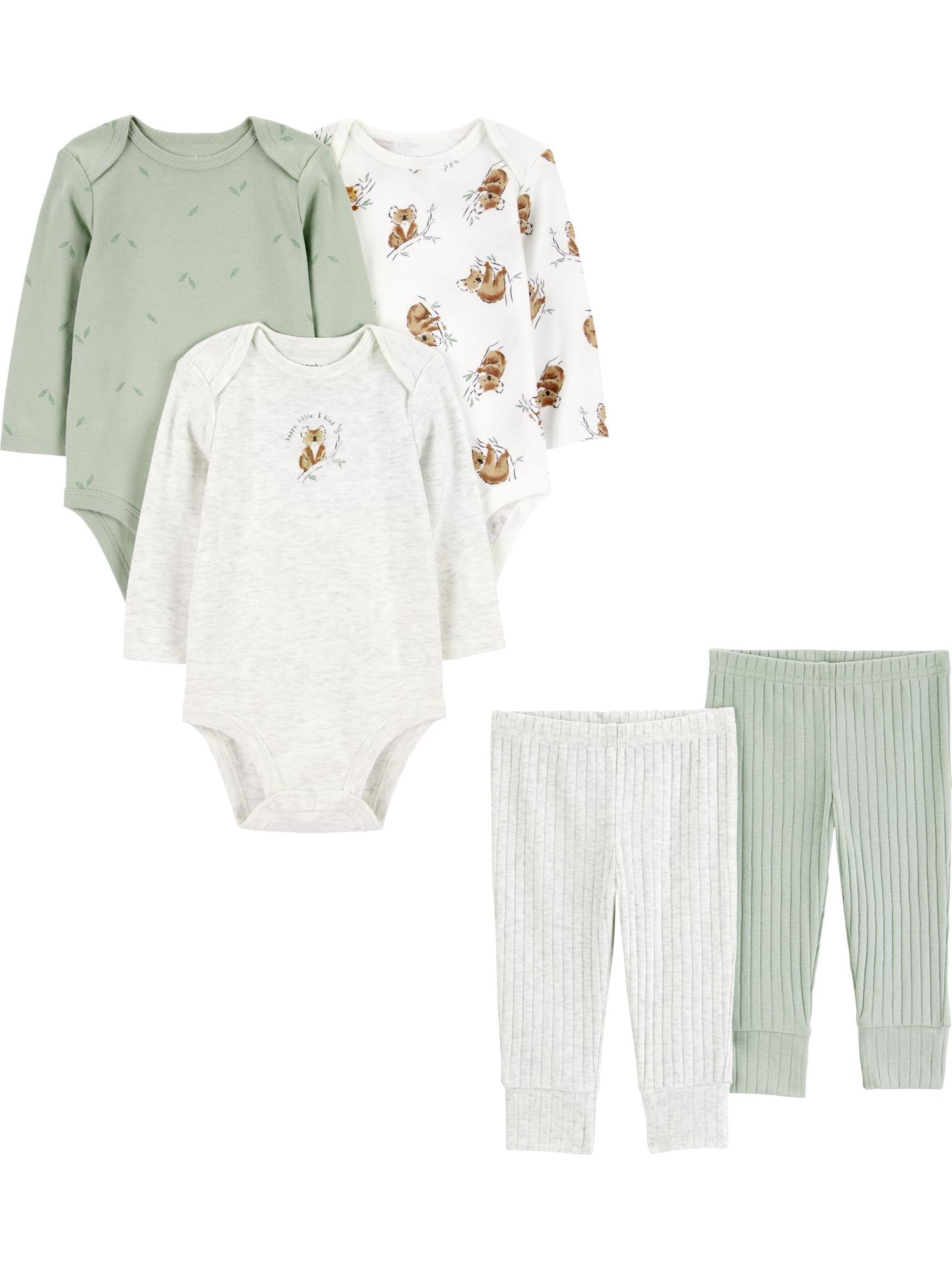 Carter's Child of Mine Baby Outfit Set, 5-Piece, Sizes Preemie-24 Months