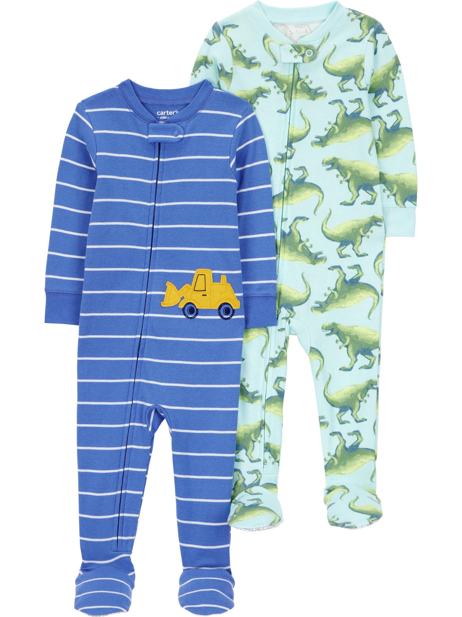 Carter's Child of Mine Toddler Pajama, 2-Pack, One-Piece, Sizes 12M-5T