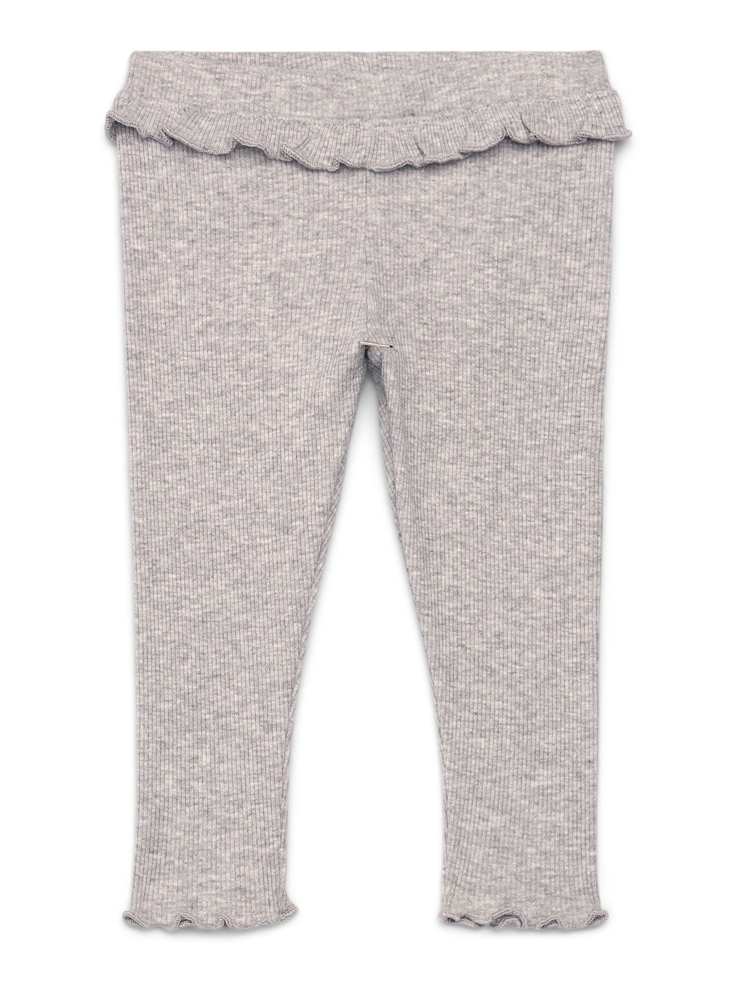 Garanimals Baby Girls Print Jersey Leggings with Lettuce-Edge Hem, Sizes 0M-24M