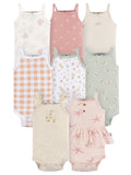Gerber Gender Neutral 8-Pack Bodysuits, Sizes Newborn - 24 Months