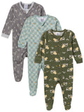 Gerber Gender Neutral Sleep ´N Play Footed Pajama, 3-Pack, Sizes Newborn - 6/9 Months