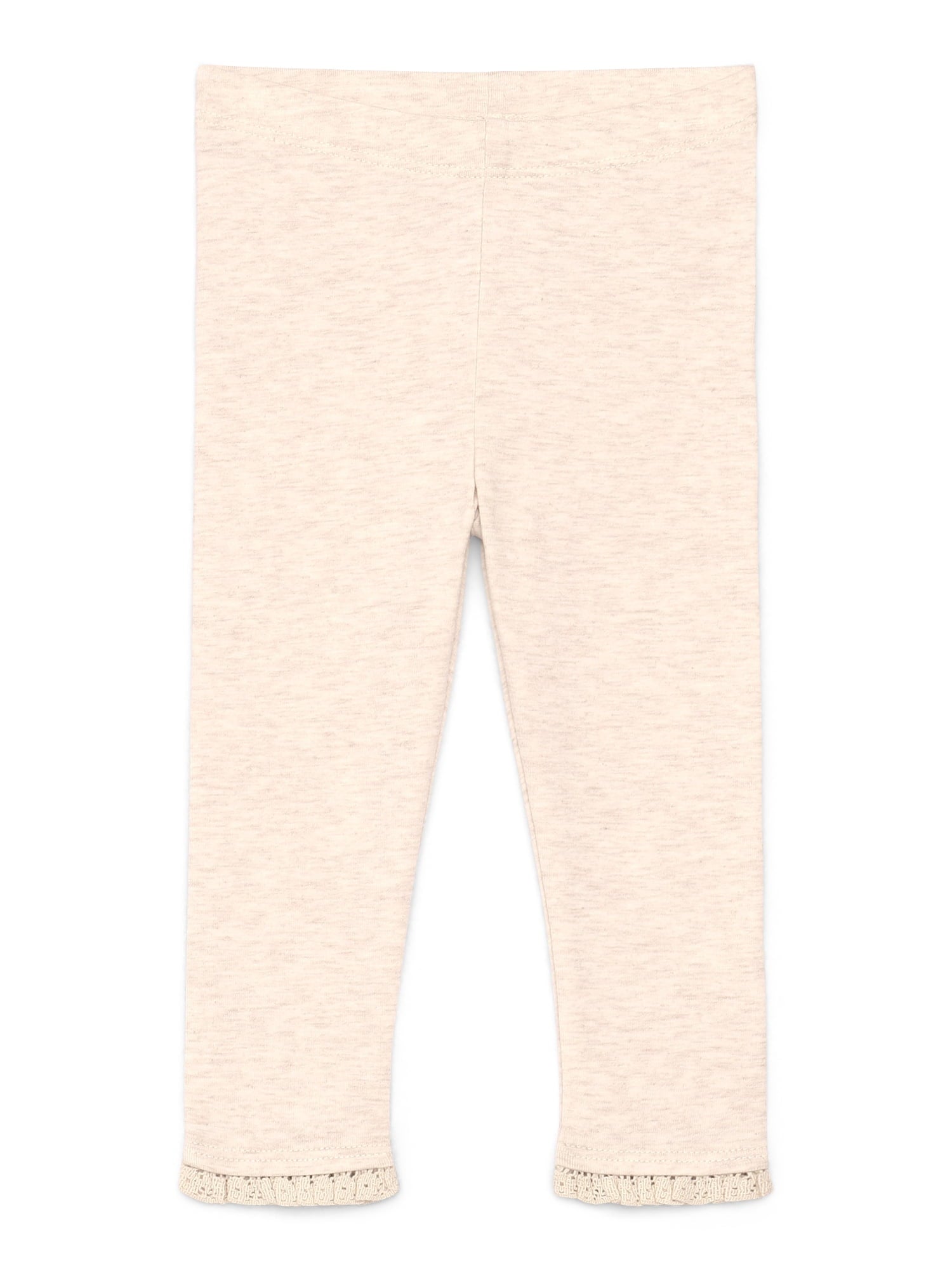 Garanimals Baby Girls Print Jersey Leggings with Lettuce-Edge Hem, Sizes 0M-24M