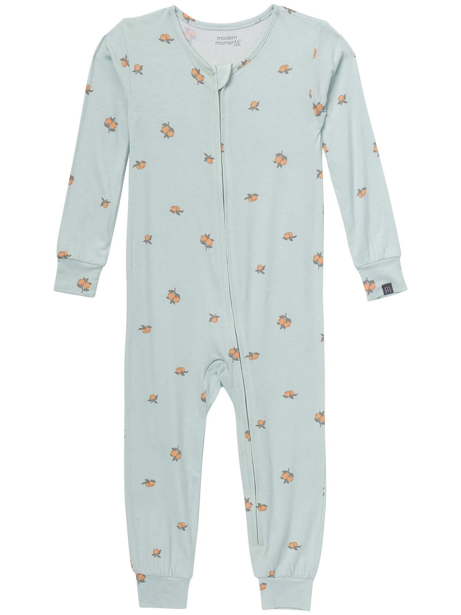 Modern Moments by Gerber Toddler Neutral Super Soft One-Piece Pajamas, Sizes 12 Months - 5T