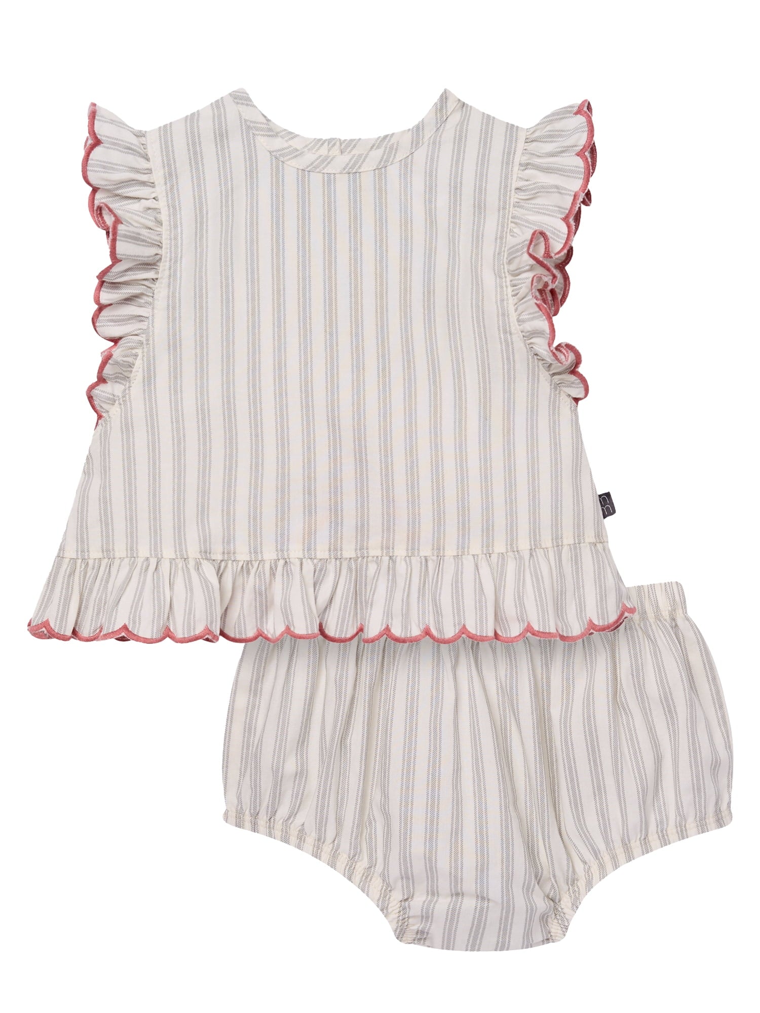 Modern Moments by Gerber Baby Girl Bloomer Outfit Set, 2-Piece, Sizes 0/3 Months - 24 Months