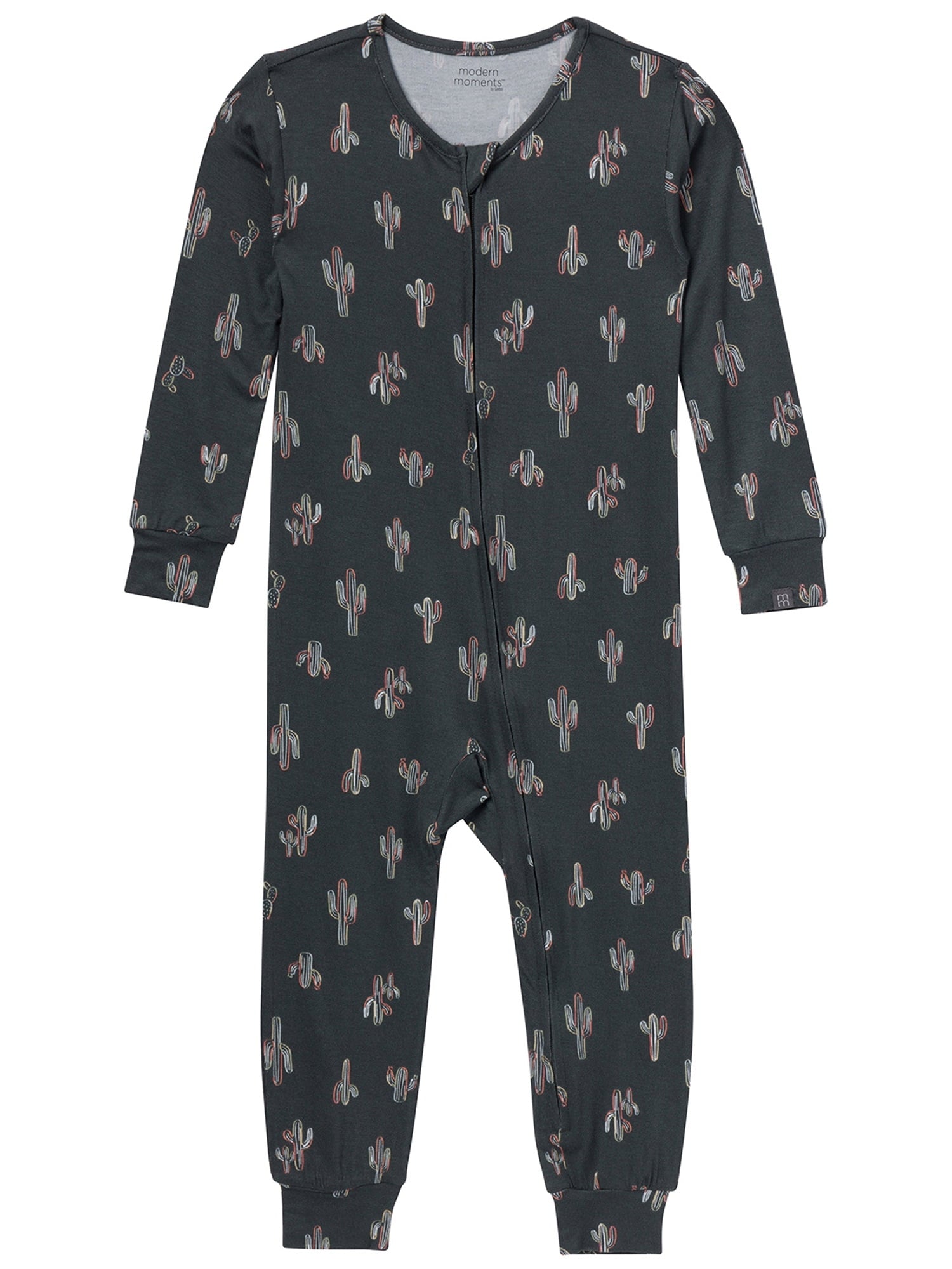 Modern Moments by Gerber Toddler Neutral Super Soft One-Piece Pajamas, Sizes 12 Months - 5T