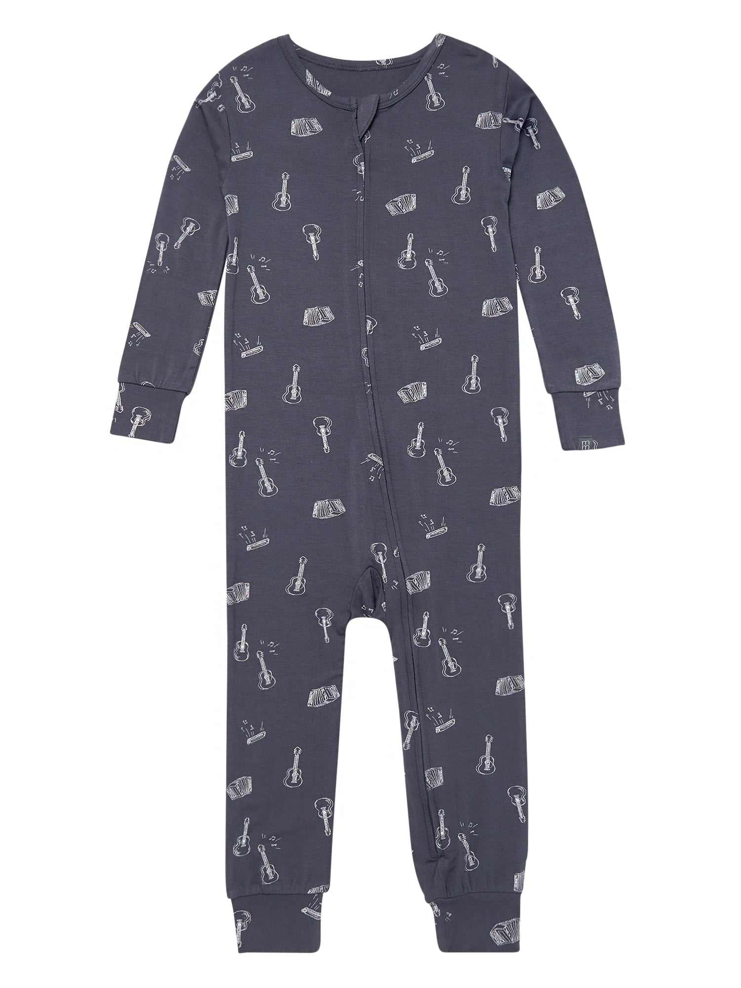 Modern Moments by Gerber Toddler Neutral Super Soft One-Piece Pajamas, Sizes 12 Months - 5T