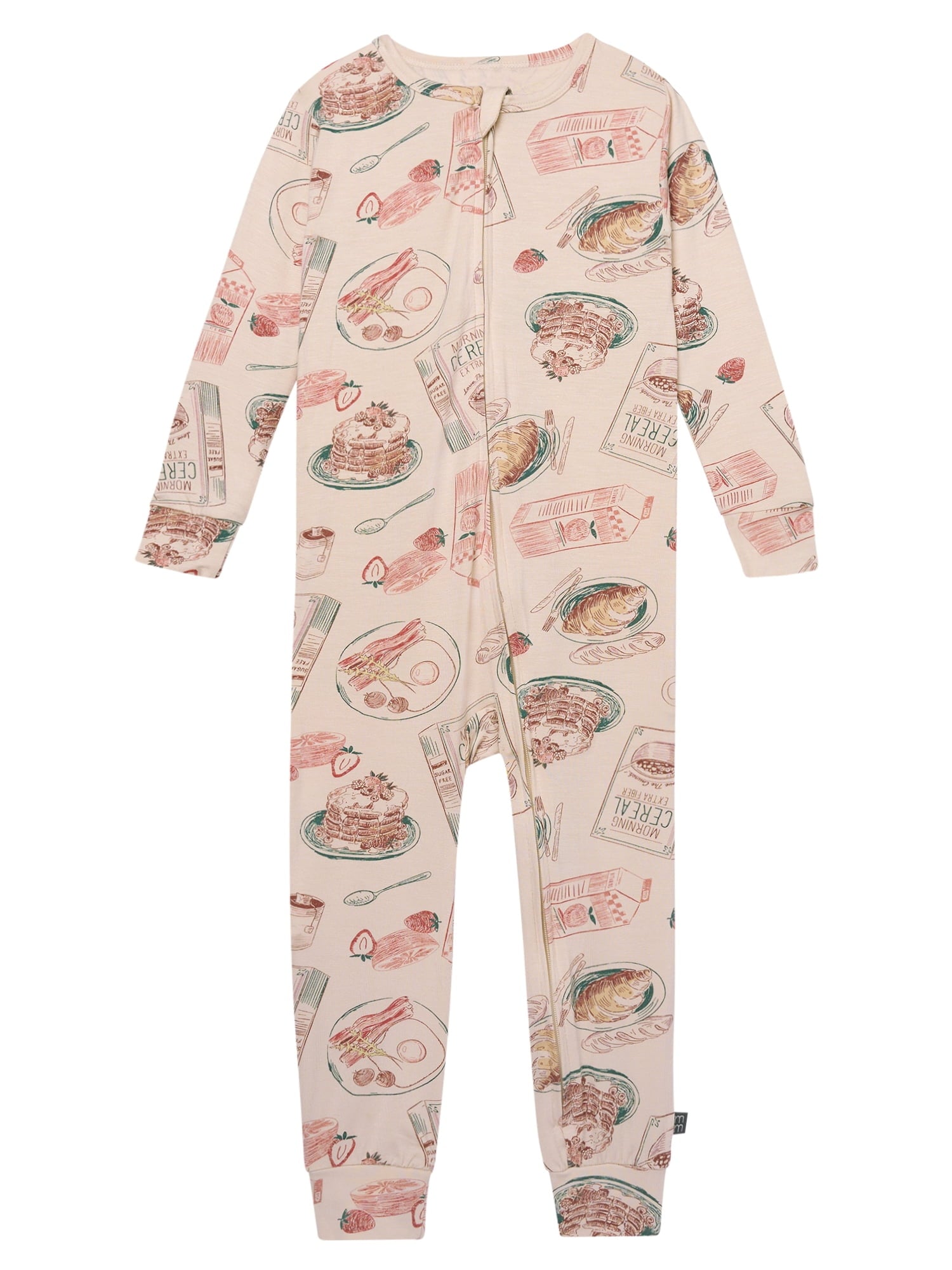 Modern Moments by Gerber Toddler Neutral Super Soft One-Piece Pajamas, Sizes 12 Months - 5T