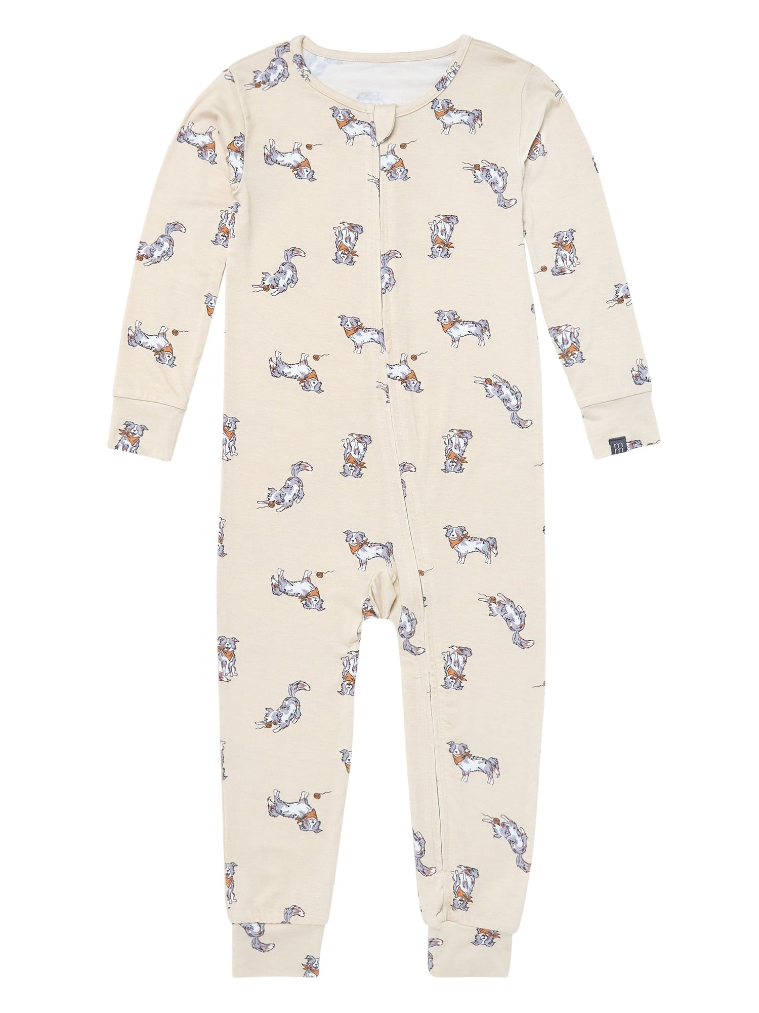 Modern Moments by Gerber Toddler Neutral Super Soft One-Piece Pajamas, Sizes 12 Months - 5T