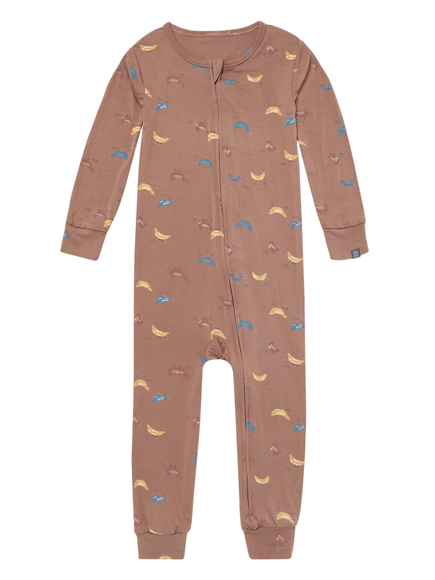 Modern Moments by Gerber Toddler Neutral Super Soft One-Piece Pajamas, Sizes 12 Months - 5T