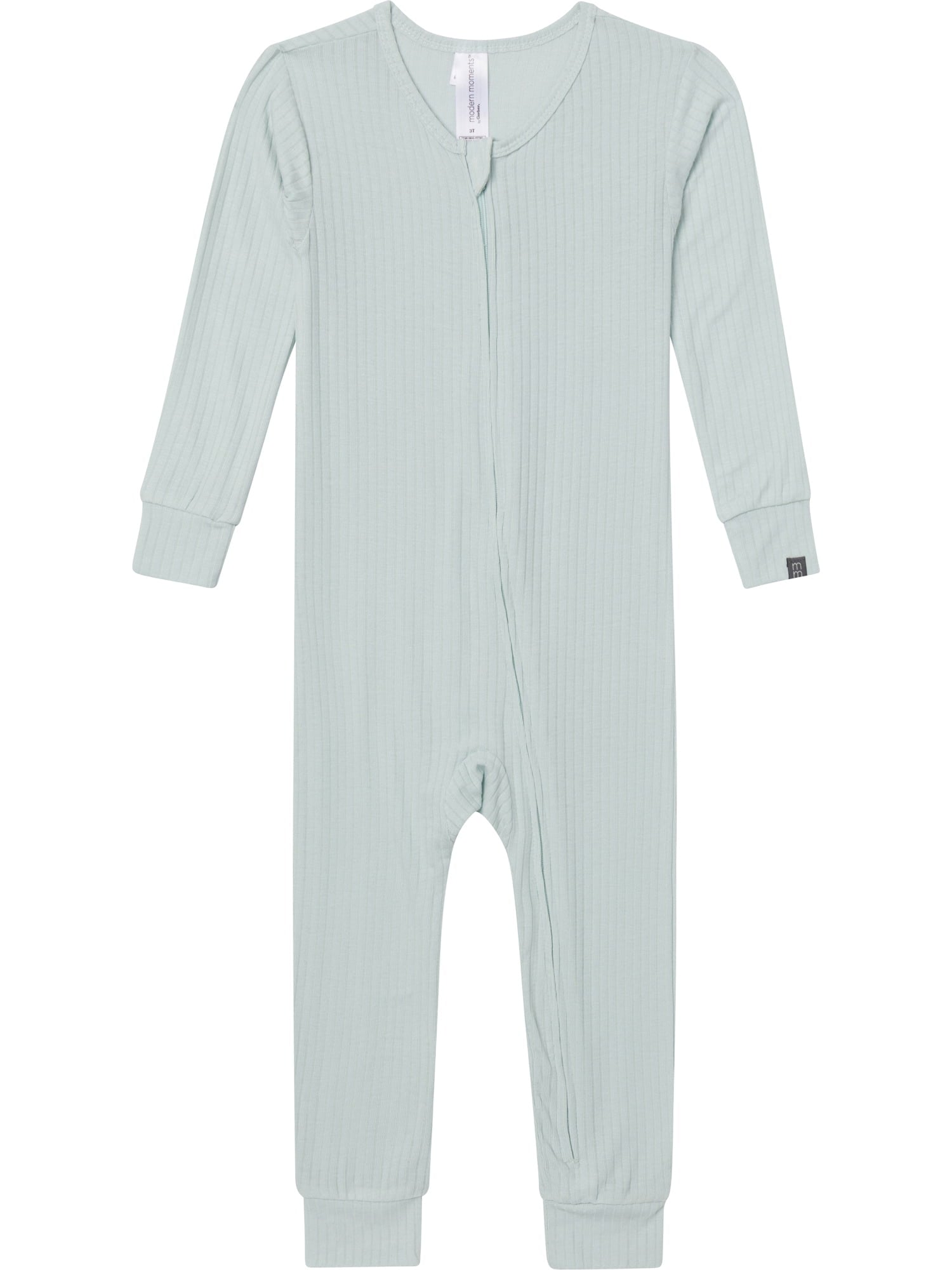 Modern Moments by Gerber Toddler Neutral Super Soft One-Piece Pajamas, Sizes 12 Months - 5T