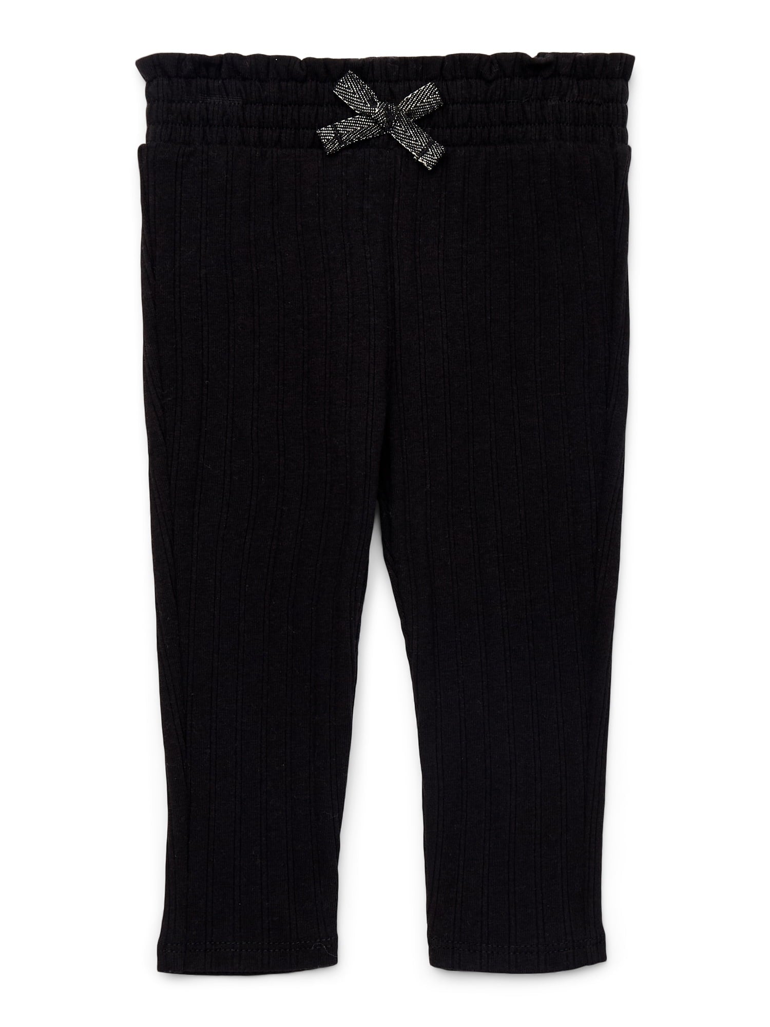 Garanimals Baby Girls Print Jersey Leggings with Lettuce-Edge Hem, Sizes 0M-24M