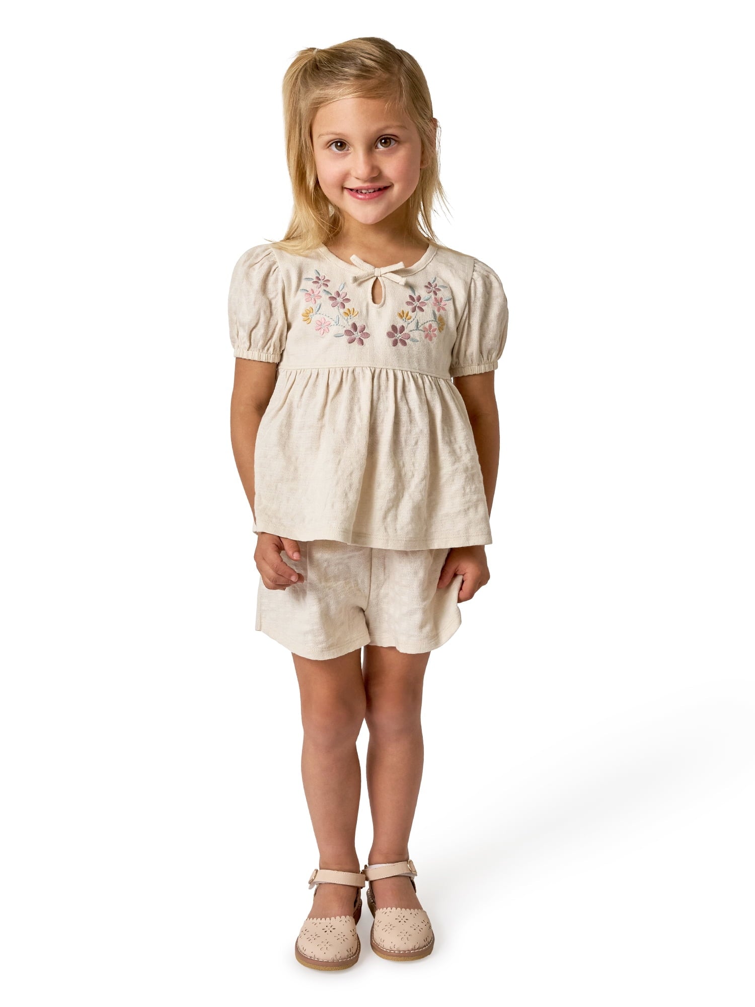 Modern Moments by Gerber Toddler Girl Tank Outfit Set, 2-Piece, Sizes 12 Months - 5T