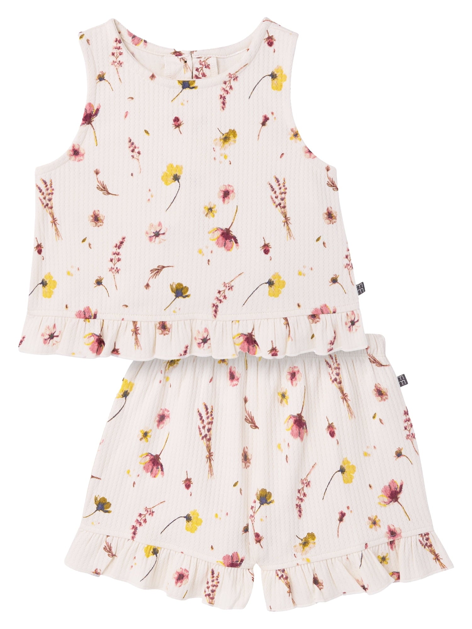 Modern Moments by Gerber Toddler Girl Tank Outfit Set, 2-Piece, Sizes 12 Months - 5T