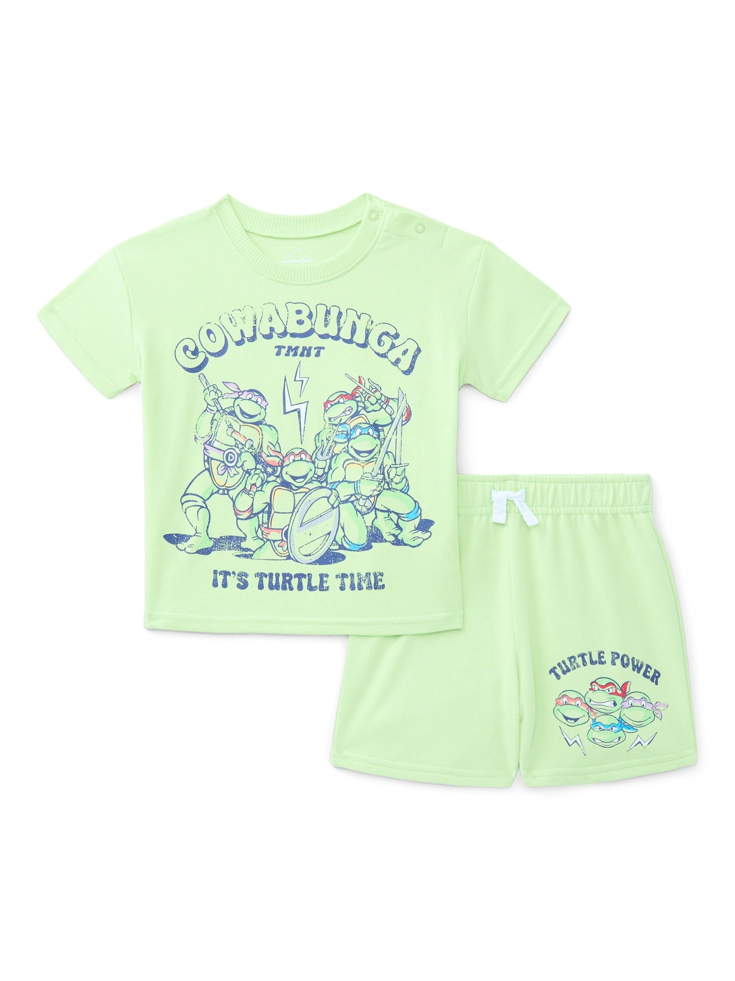 Stitch Baby Boys' Short Sleeve Graphic Tee and Shorts Set, 2-Piece, Sizes 0/3M-24M