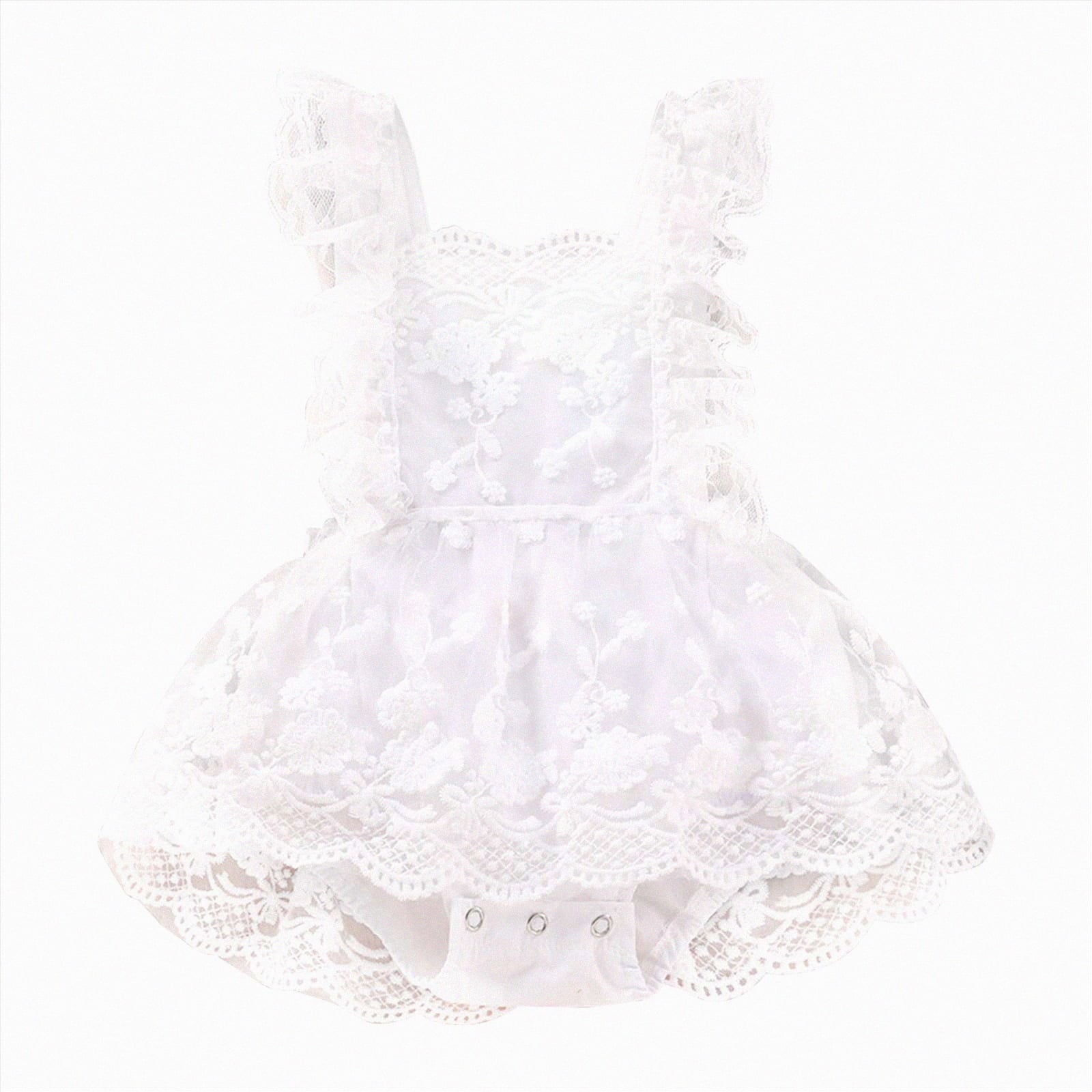 TOWED22 Baby Boy Girl First Birthday Outfit Sleeveless Sweet One Print Romper Bodysuit Cute 1st Cake Smash Outfit Khaki,3-6 M