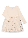 Wonder Nation Toddler Girls Tutu Dress with Long Sleeves, Sizes 12M-5T