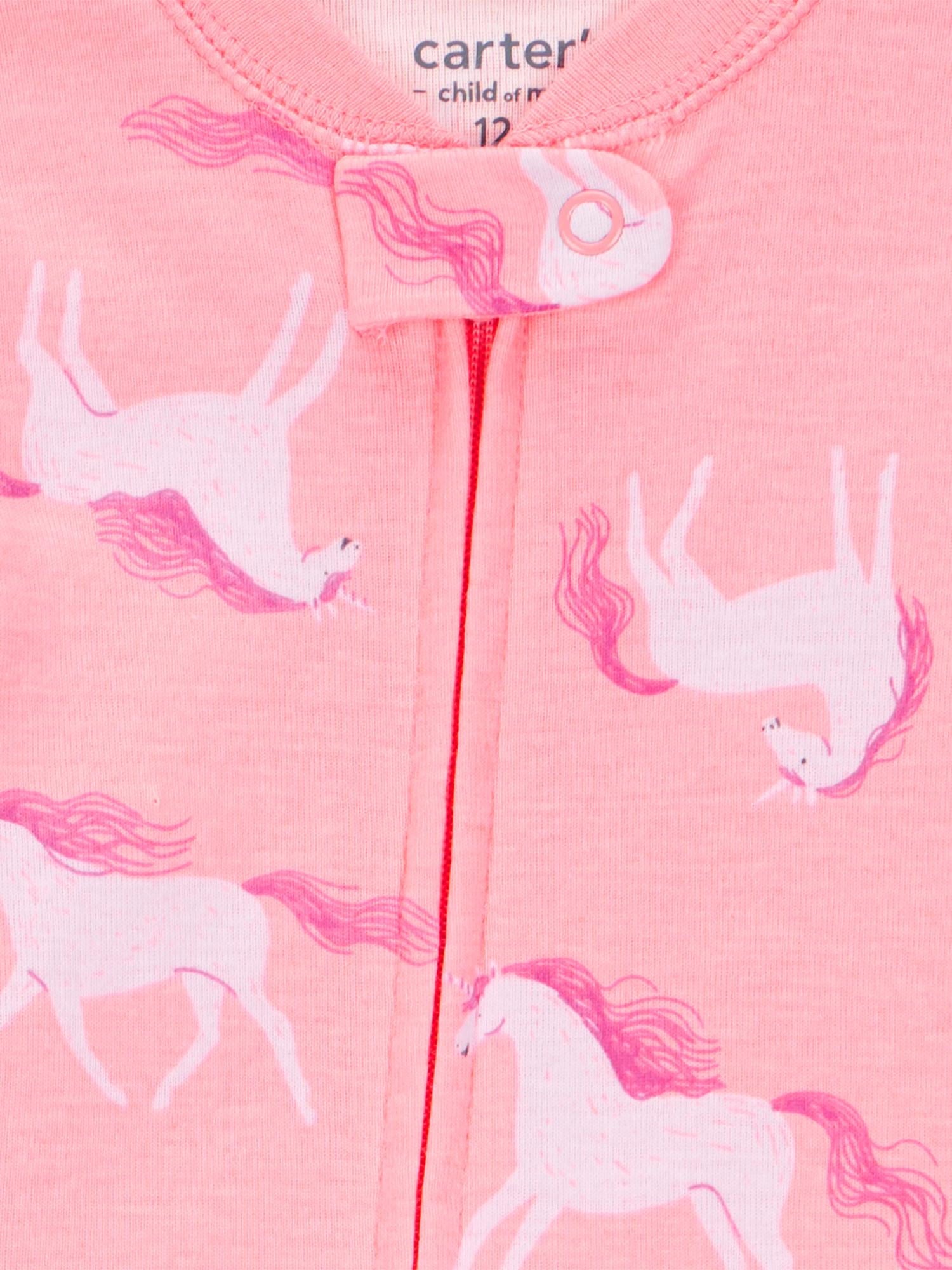 Carter's Child of Mine Toddler Pajama, 2-Pack, One-Piece, Sizes 12M-5T