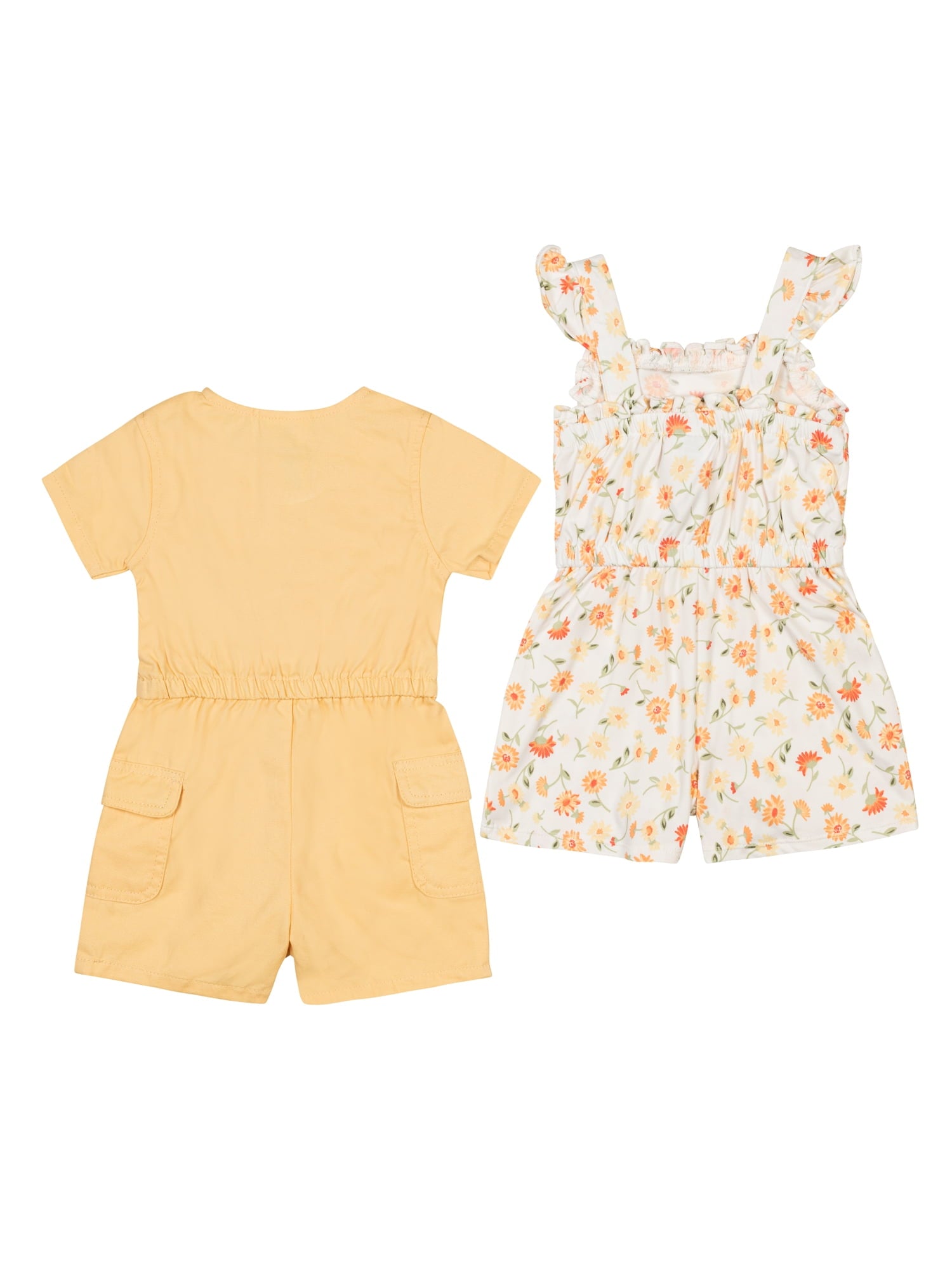 Little Lass Infant Girls' Romper, 2-Pack, Sizes 12M-24M