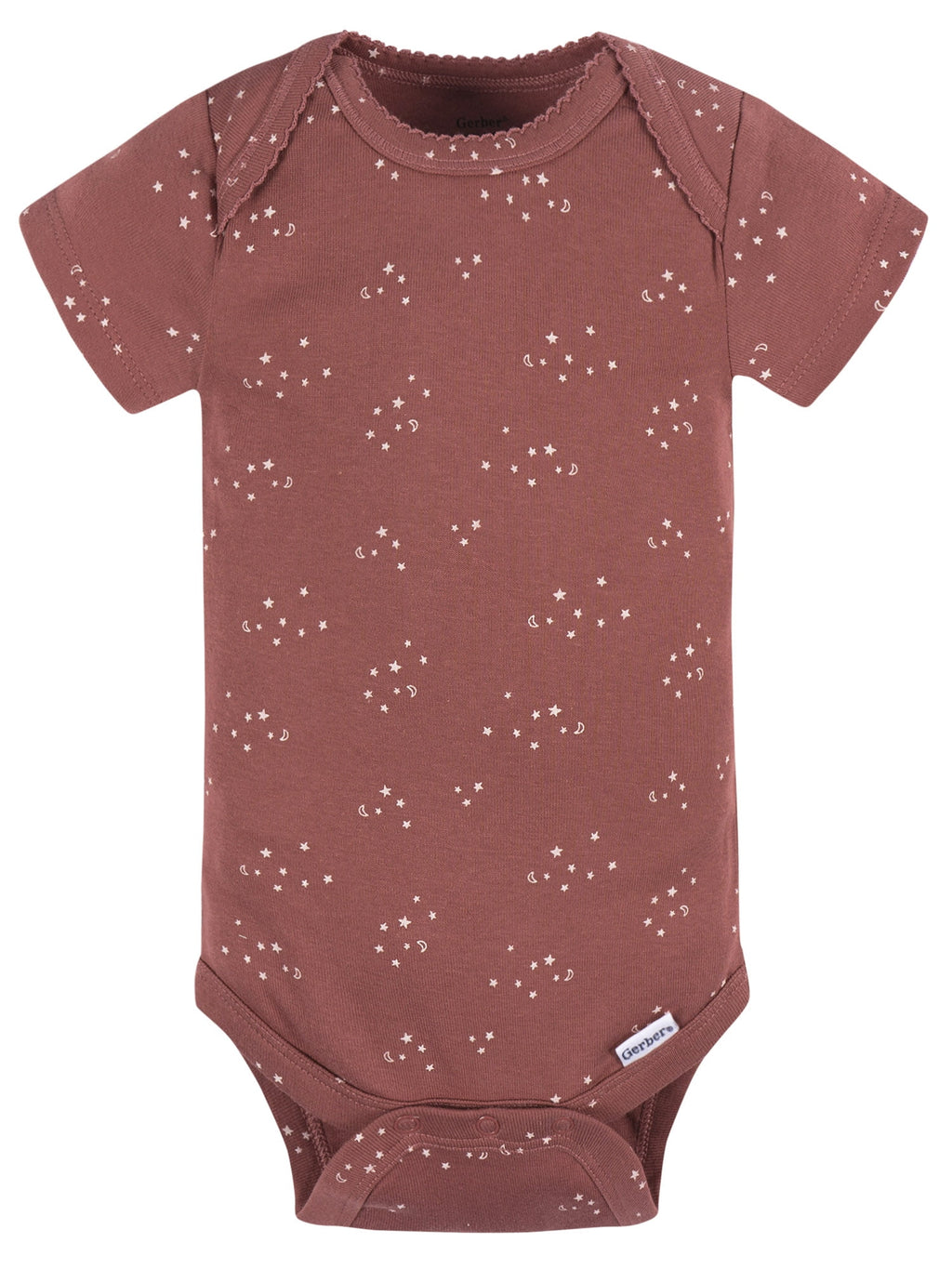 Gerber Baby Girl Short Sleeve Bodysuits, 3-Pack, Sizes Preemie - 12 Months