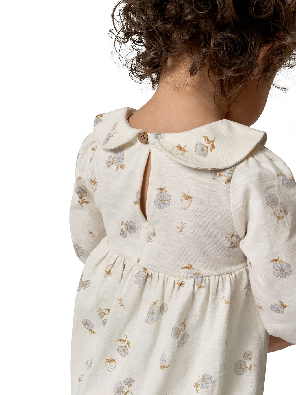 Modern Moments by Gerber Baby Girl Smocked Long Sleeve Bubble Romper, Sizes 0/3 Months - 24 Months