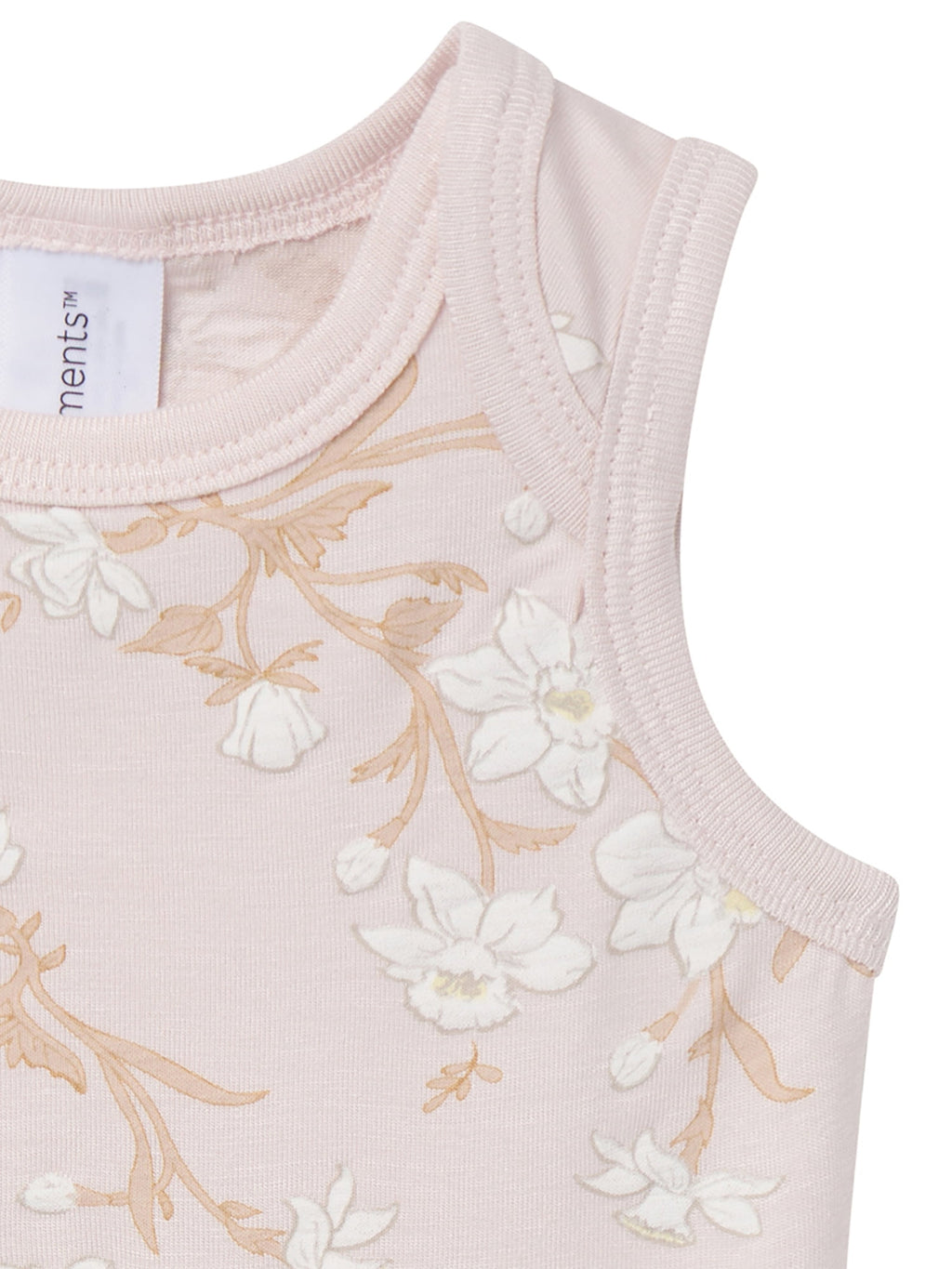 Modern Moments by Gerber Baby Neutral Viscose Sleeveless Bodysuit and Short Outfit Set, 2-Piece, Sizes Newborn - 12 Months